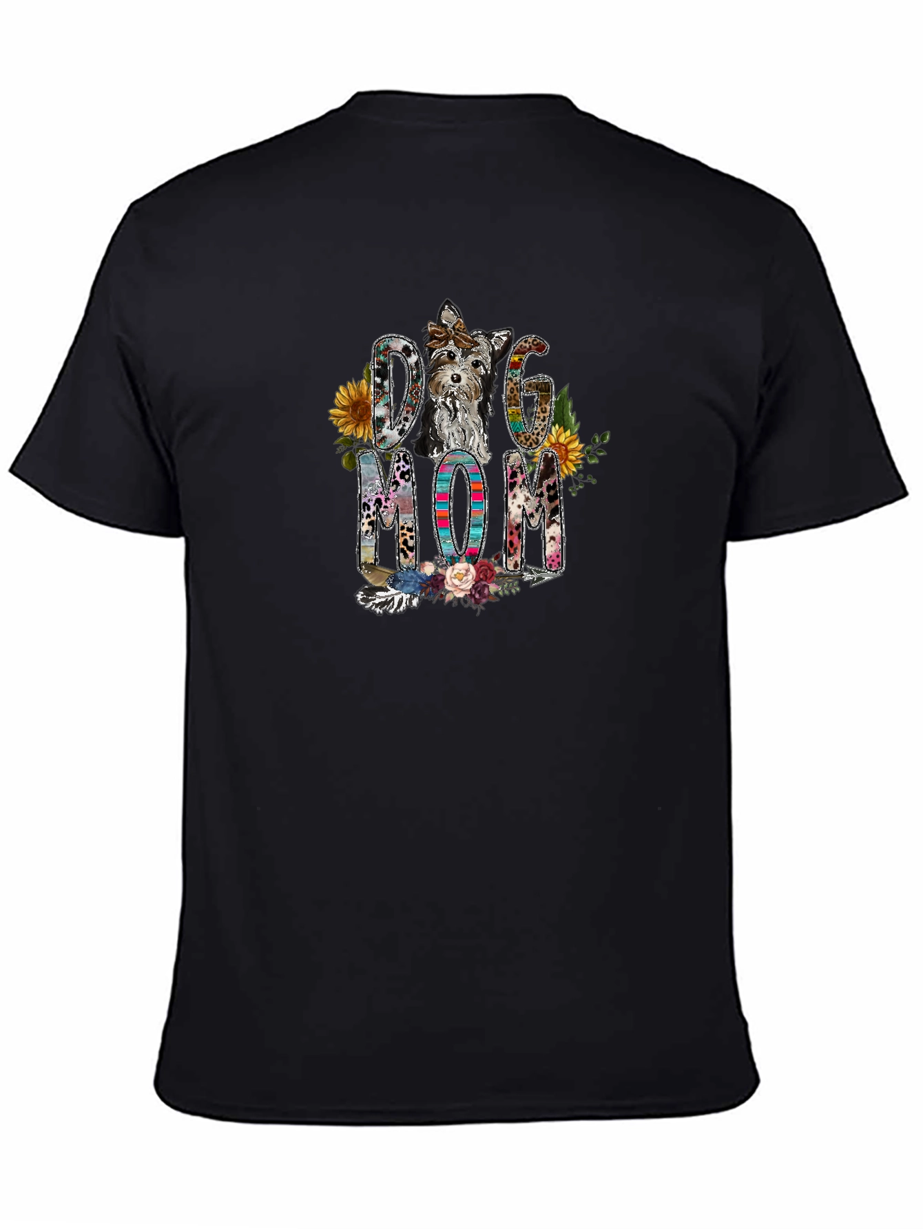 Dog Mom T-Shirt - Yorkshire Terrier Design