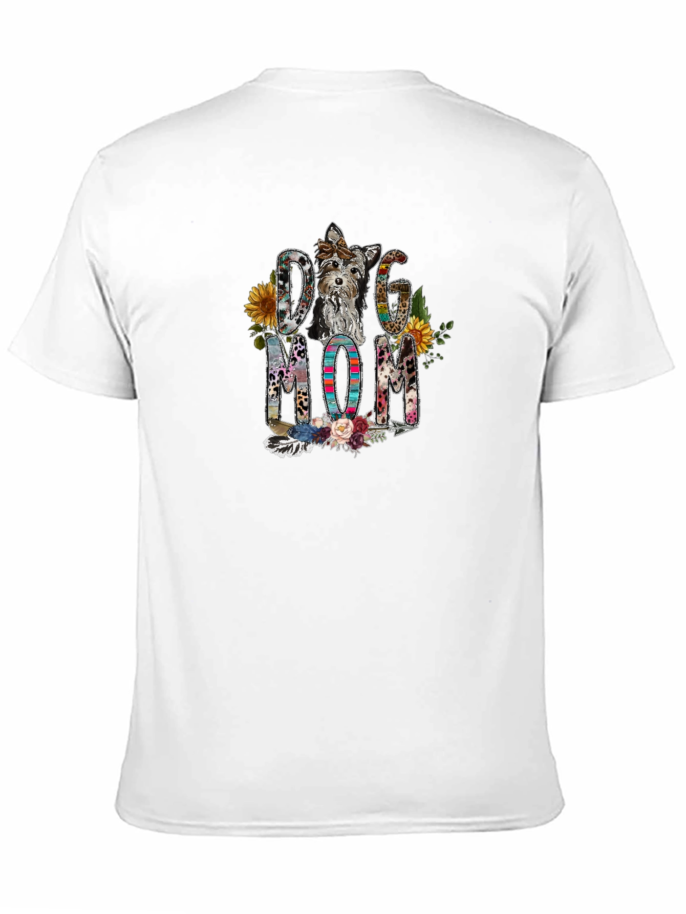 Dog Mom T-Shirt - Yorkshire Terrier Design