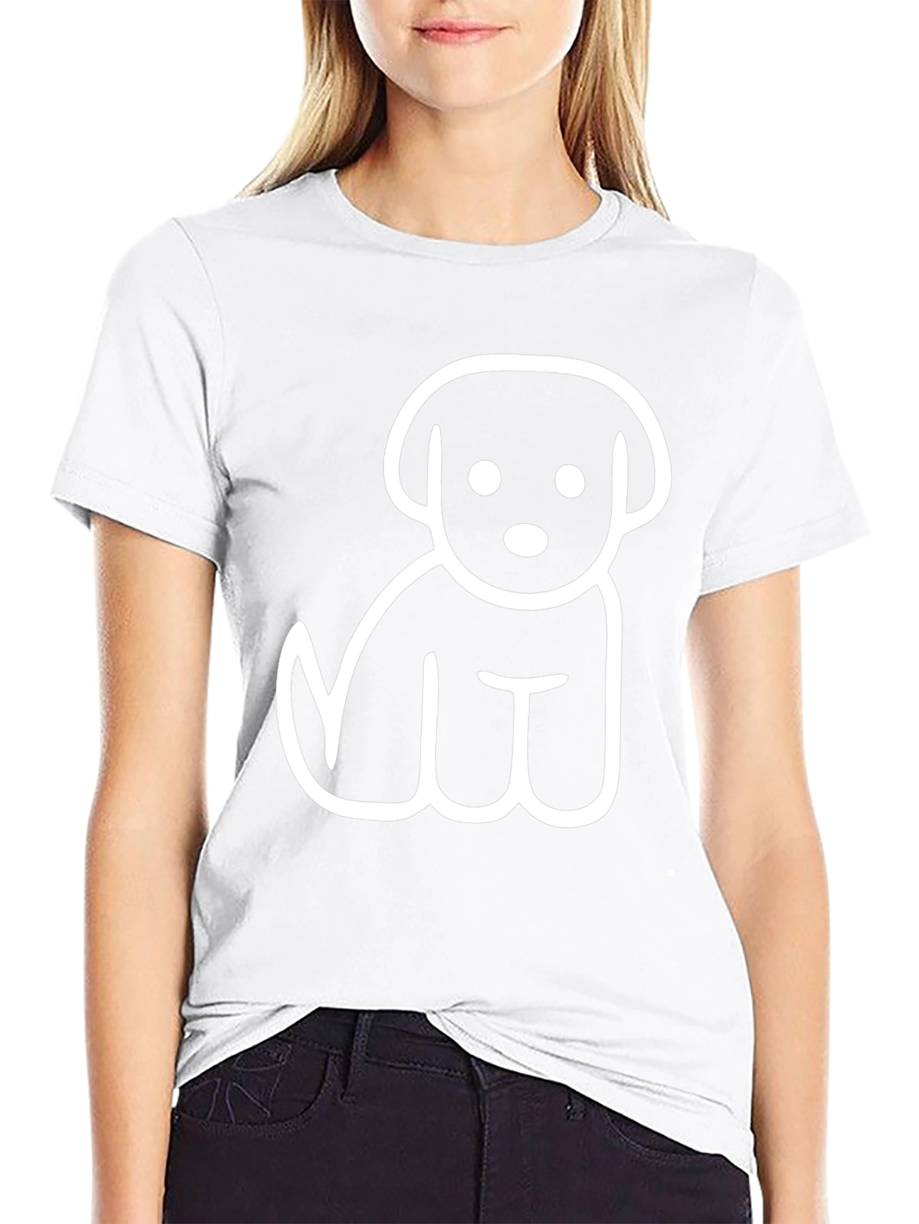 Dog Graphic T-Shirt - Cute Puppy Tee