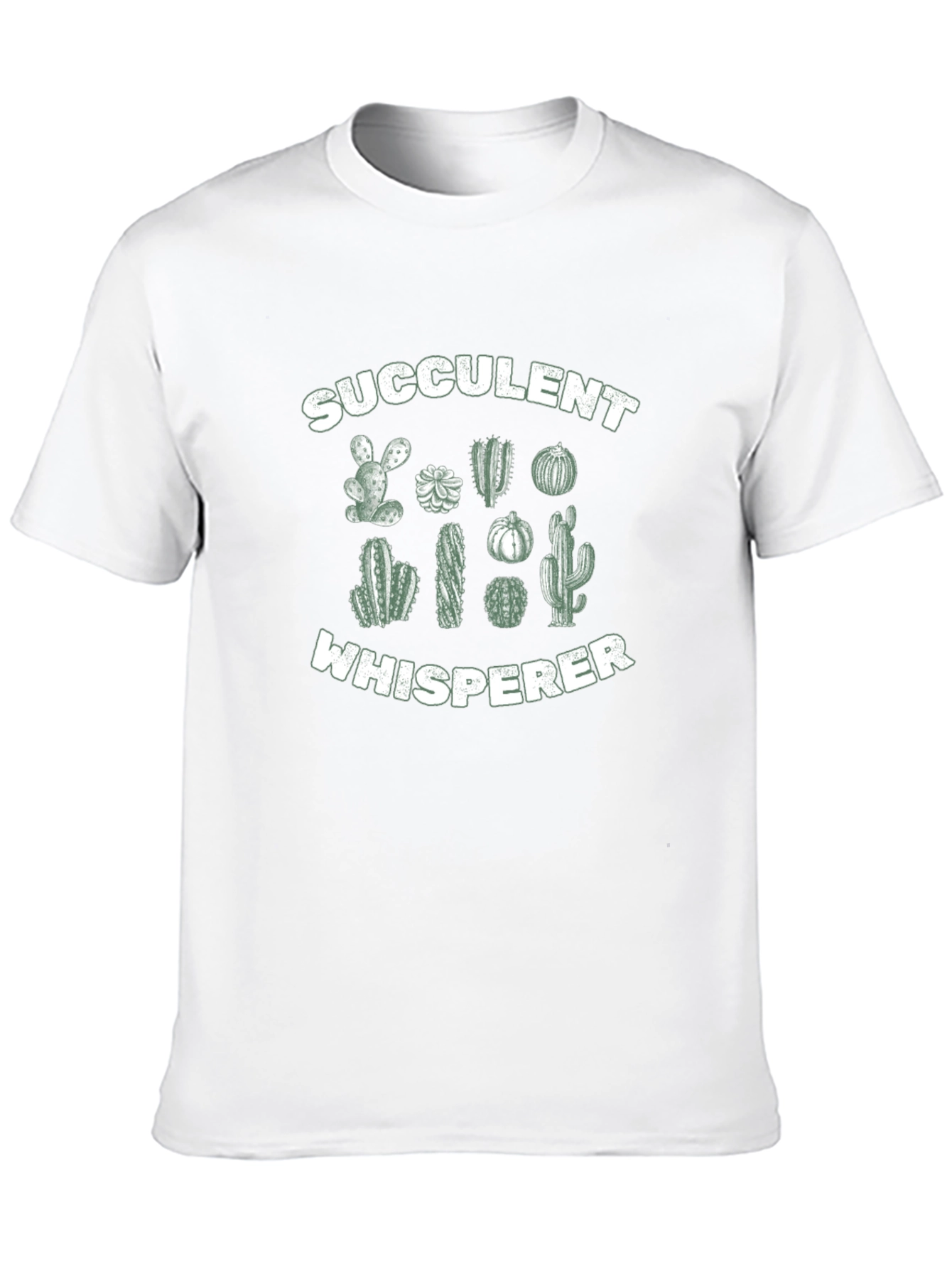 Succulent Whisperer Graphic Tee - Plant Lover Shirt