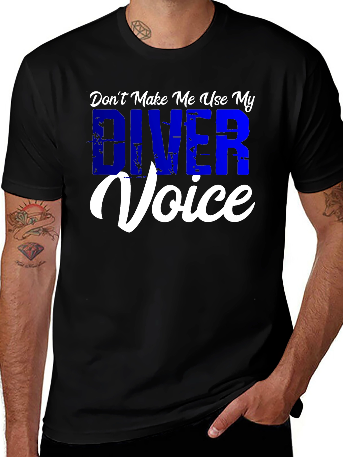 Diver Voice T-Shirt - Funny Scuba Diving Tee