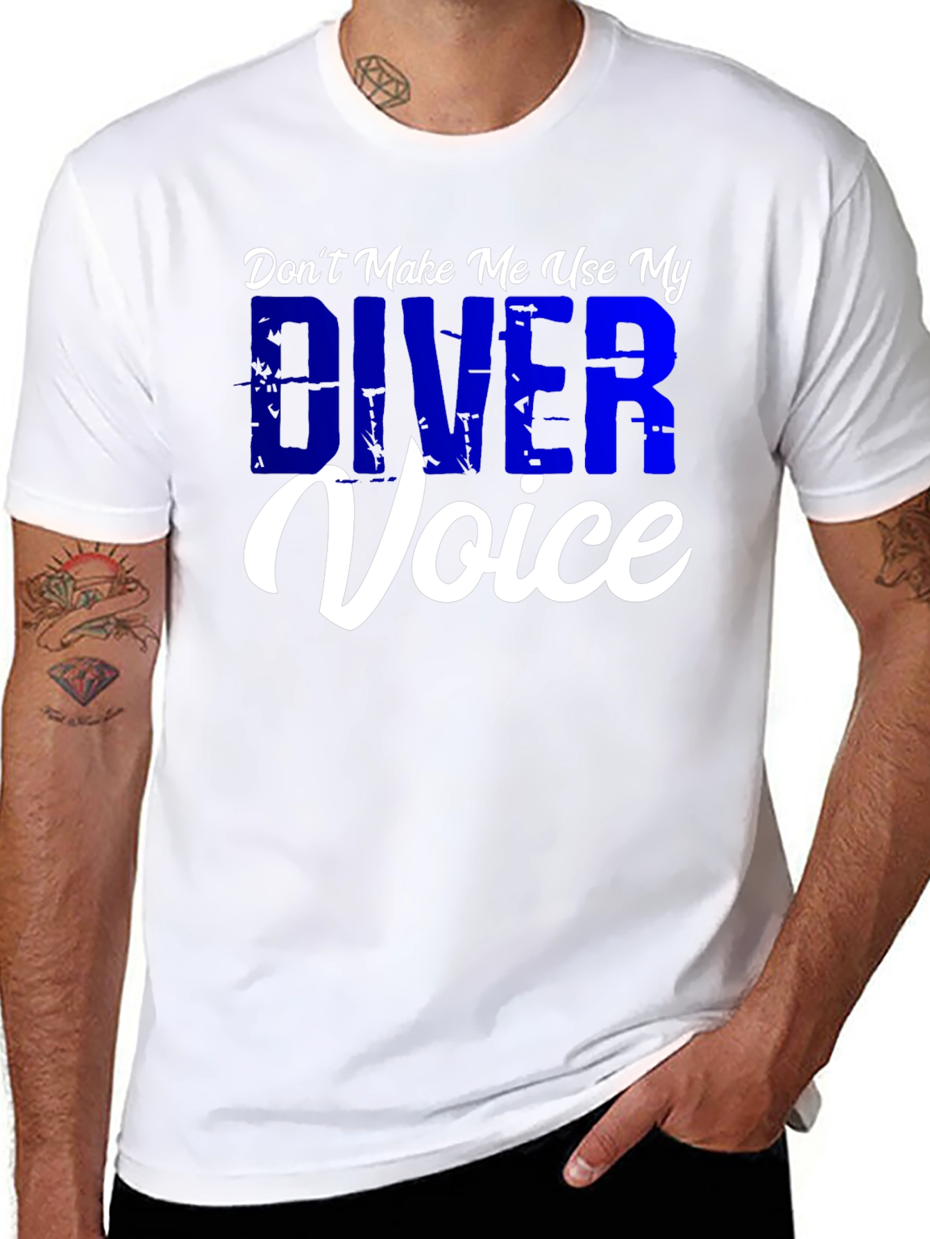 Diver Voice T-Shirt - Funny Scuba Diving Tee