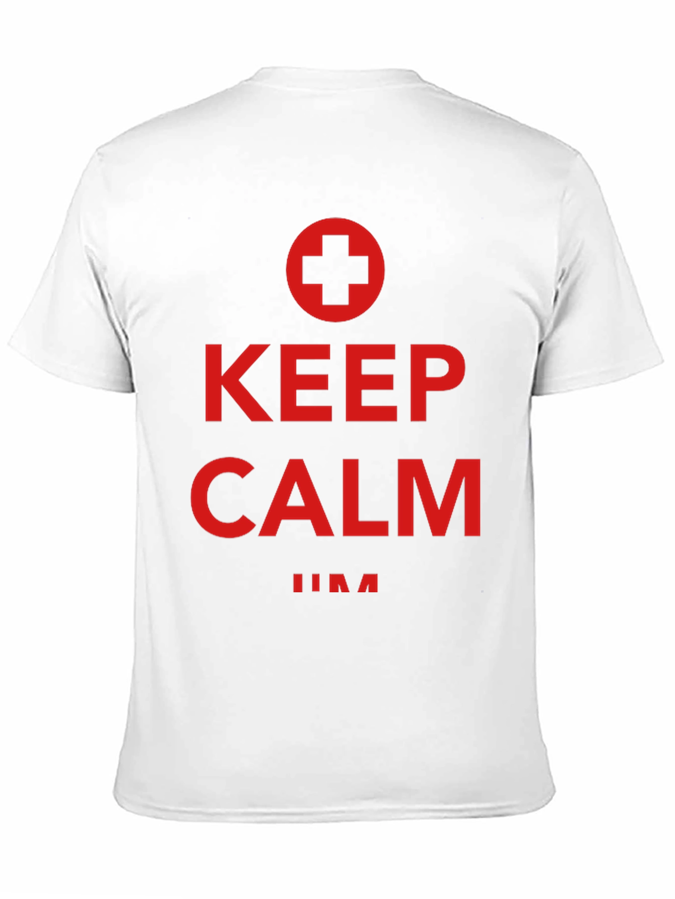 Keep Calm Graphic T-Shirt - Novelty Tee