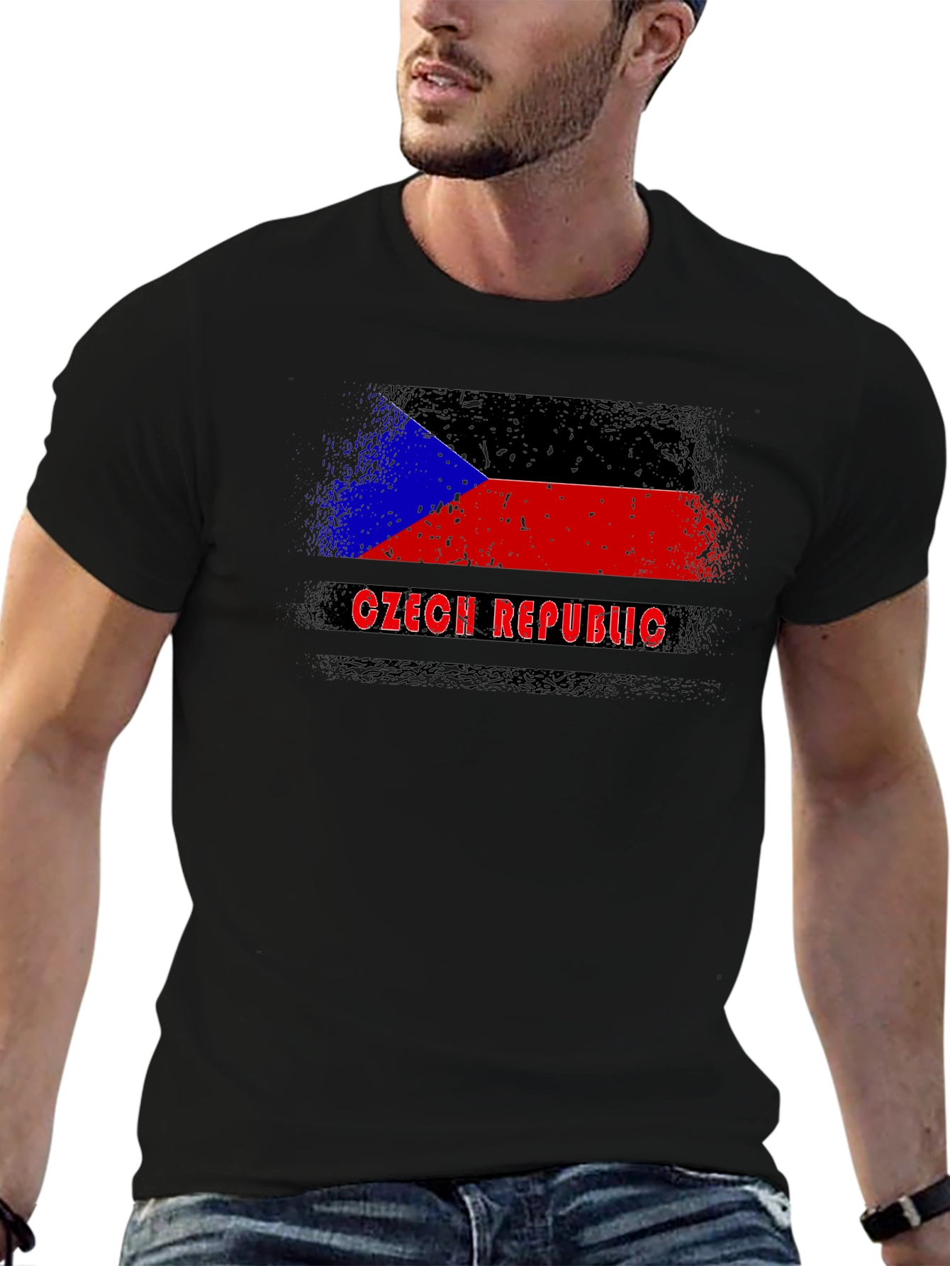 Czech Republic Flag T-Shirt