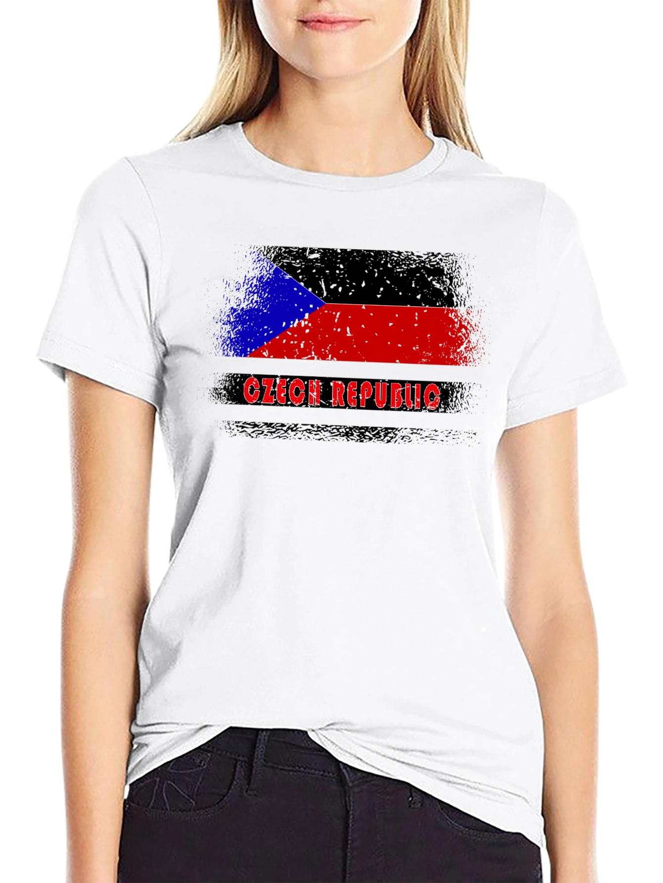 Czech Republic Flag T-Shirt