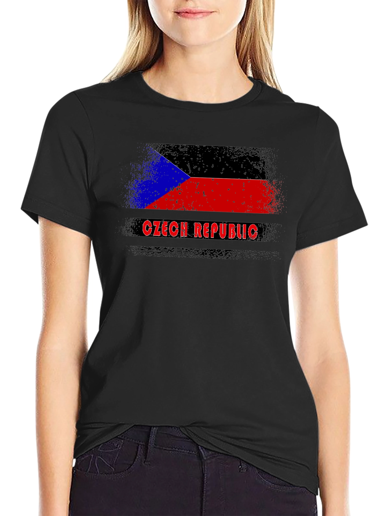 Czech Republic Flag T-Shirt