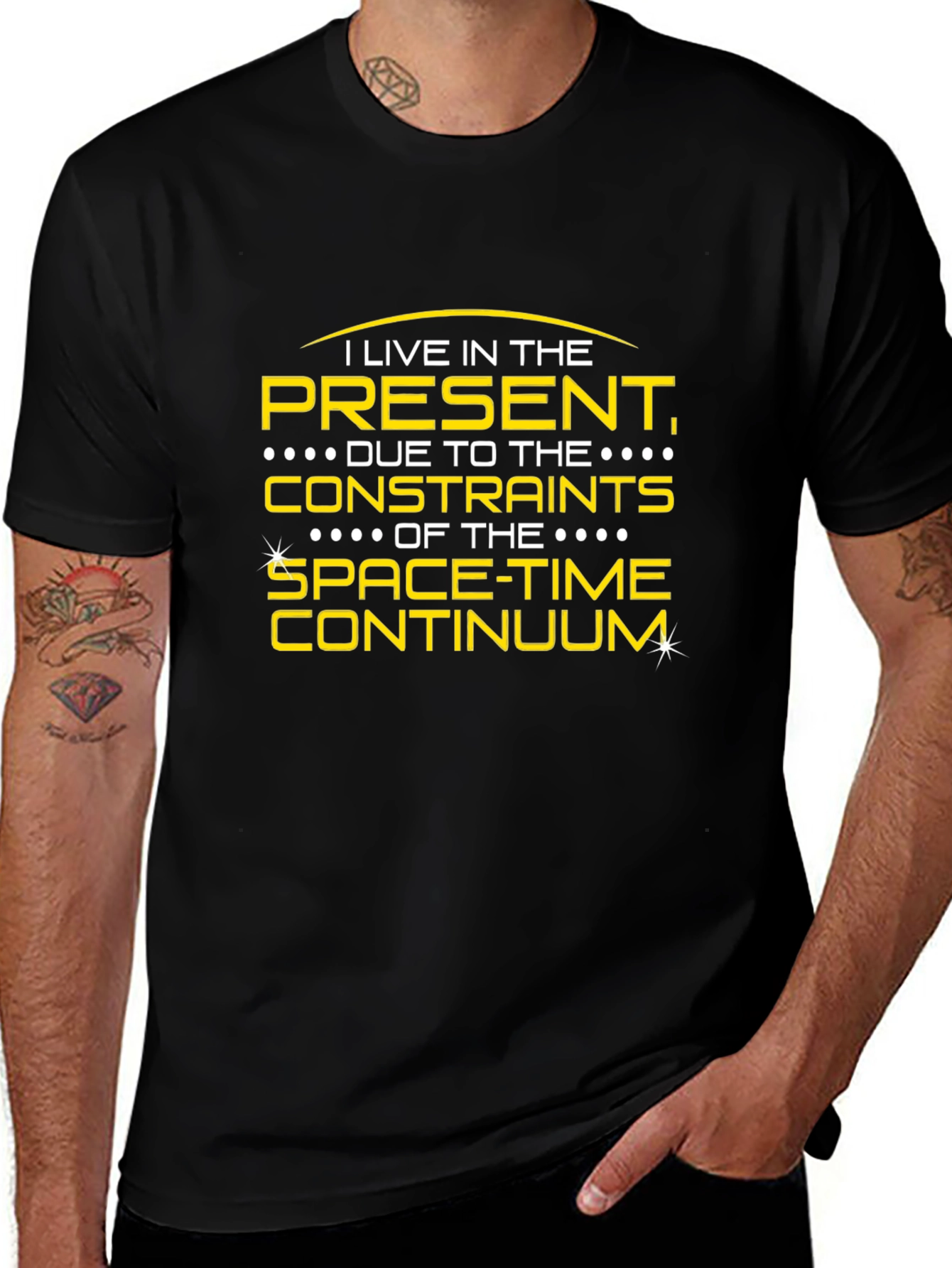 Spacetime Continuum T-Shirt - Present Living Tee