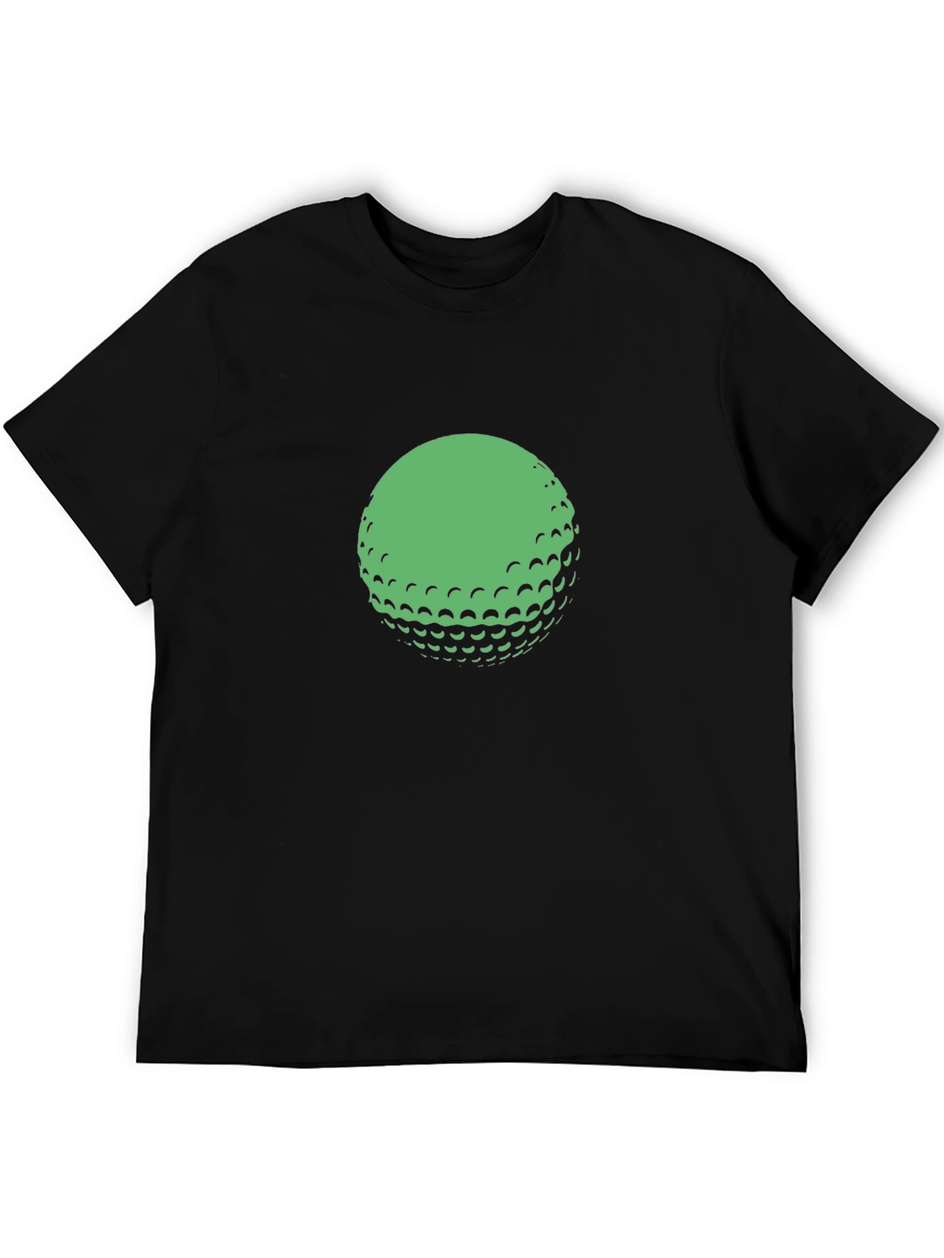 Golf Ball Graphic Tee - Classic Black