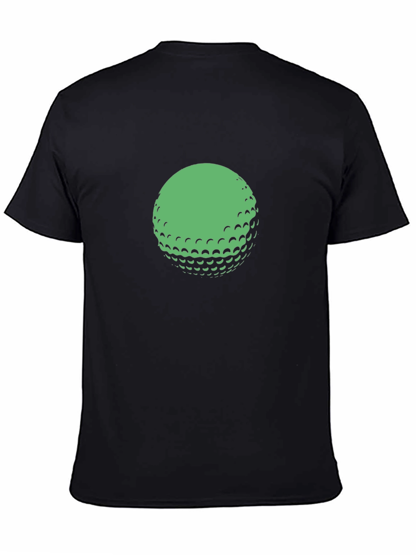 Golf Ball Graphic Tee - Classic Black