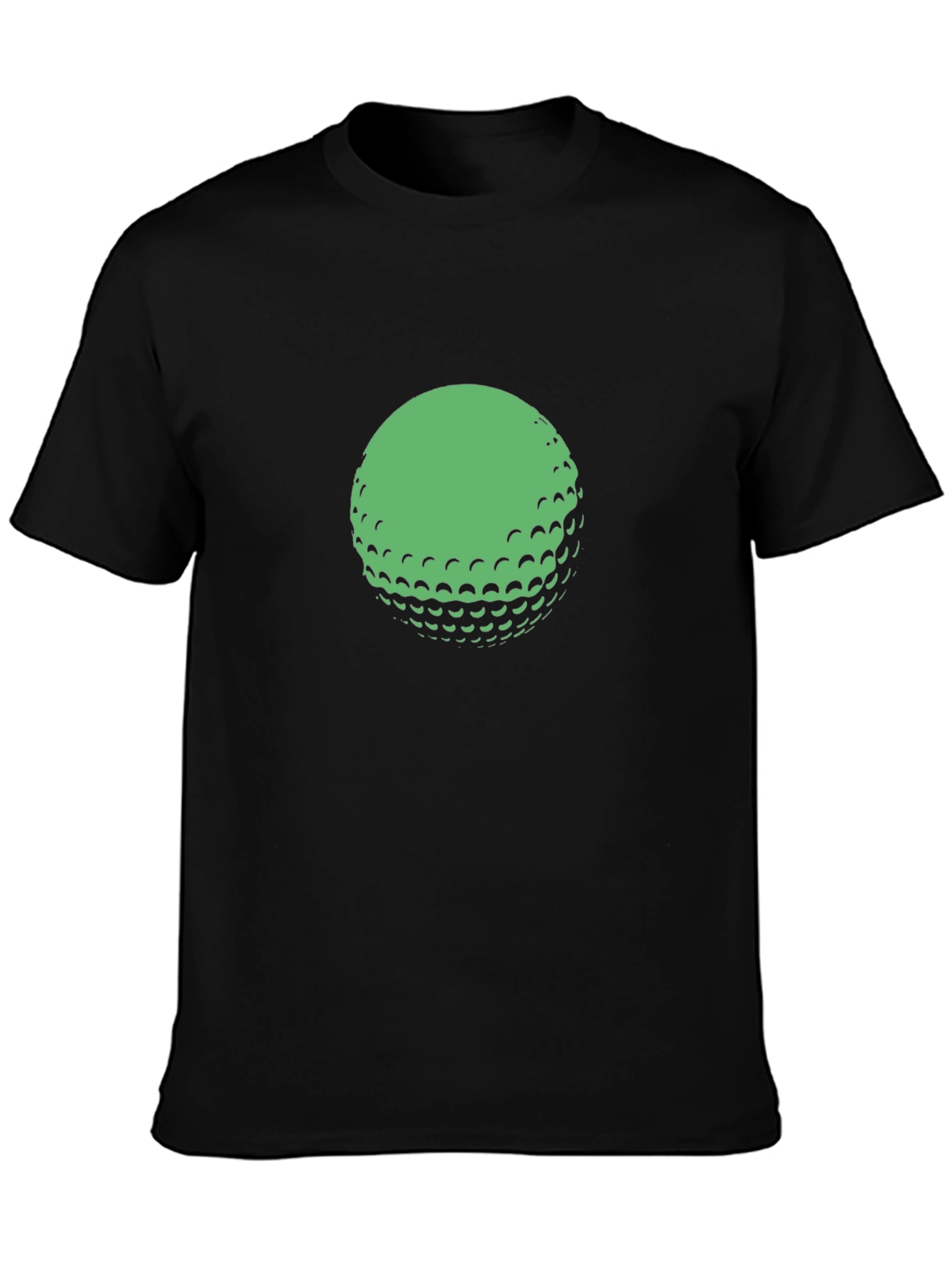 Golf Ball Graphic Tee - Classic Black
