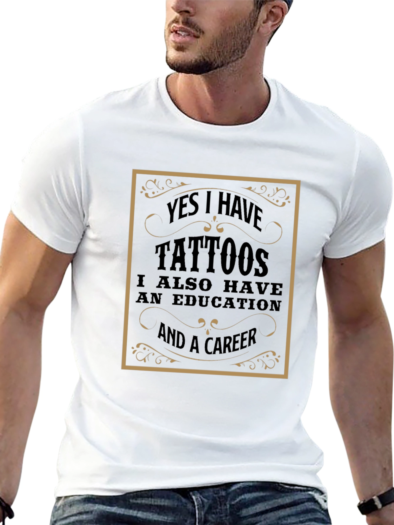 Tattoos Education Career Tee