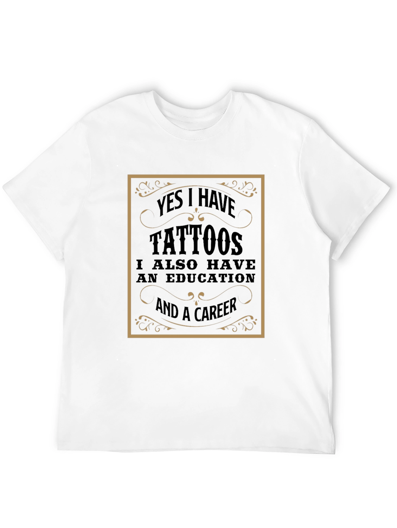Tattoos Education Career Tee