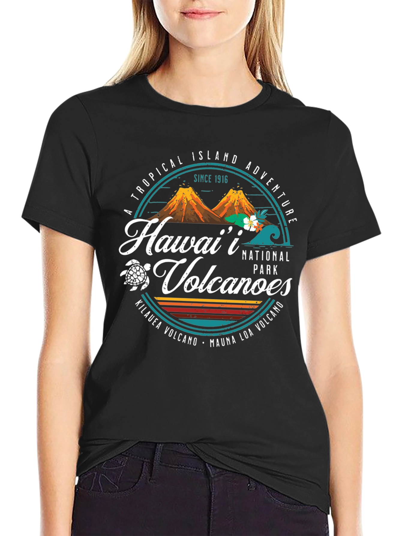 Hawaii Volcanoes National Park Graphic T-Shirt