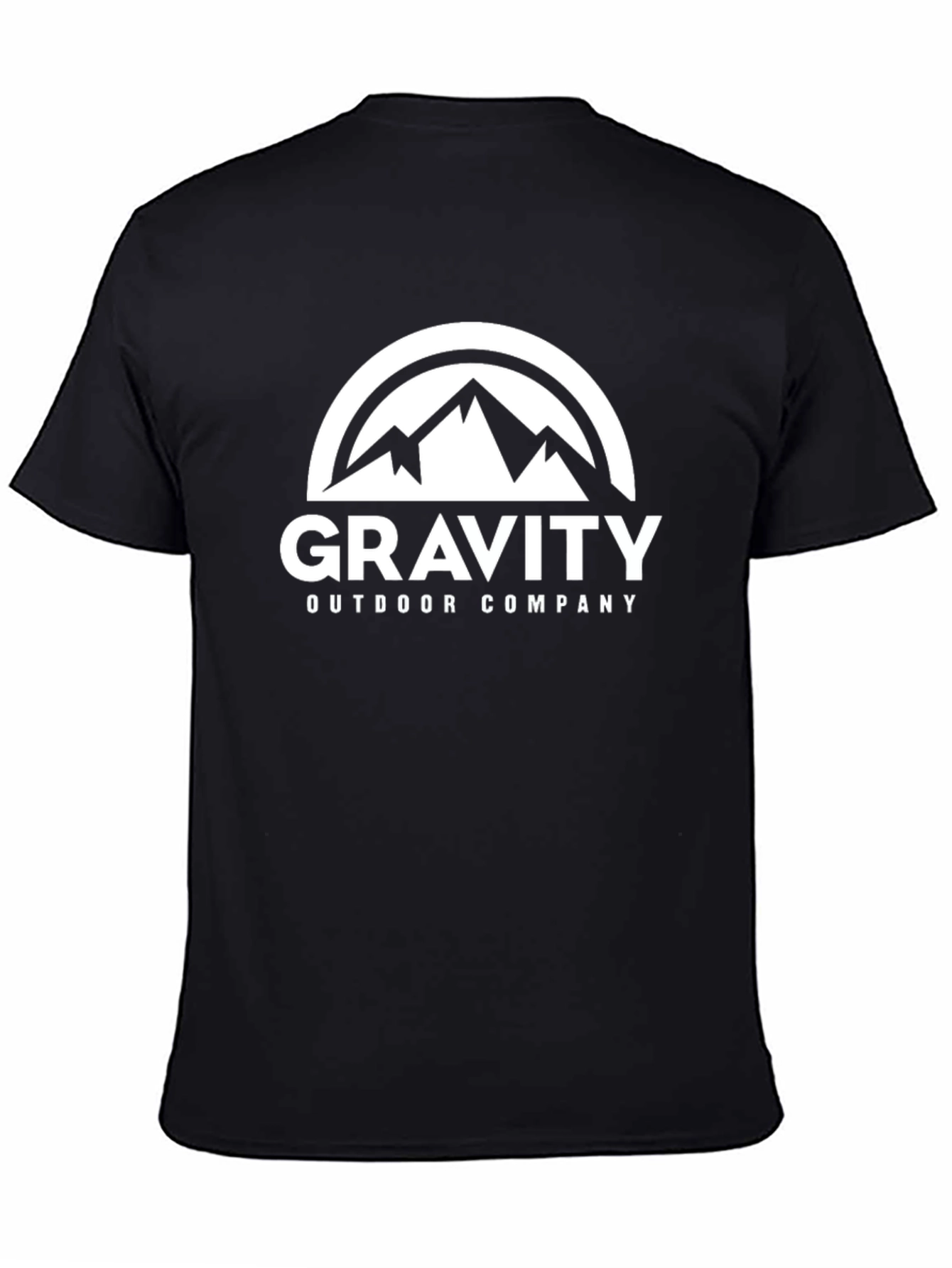 Gravity Outdoor Company Black Graphic T-Shirt