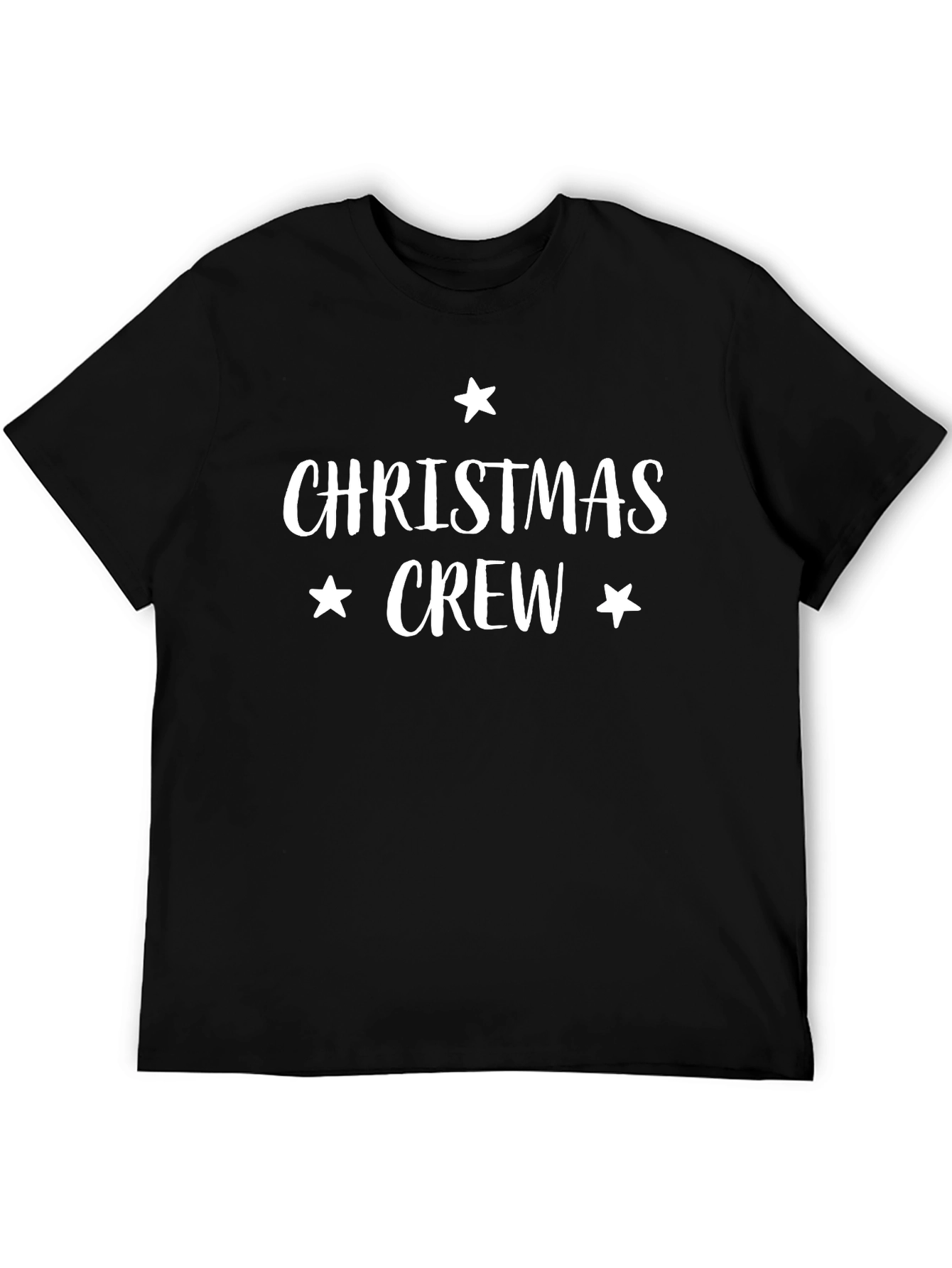 Christmas Crew Graphic Tee - Holiday Apparel