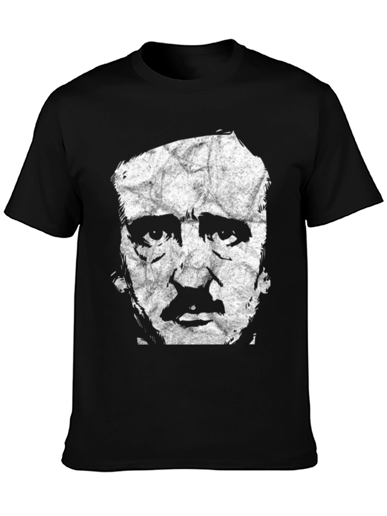 Edgar Allan Poe T-Shirt - Grunge Portrait Tee