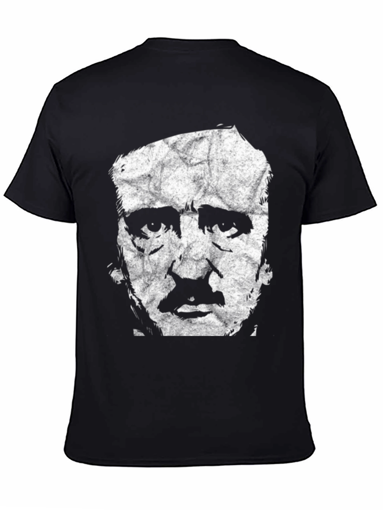 Edgar Allan Poe T-Shirt - Grunge Portrait Tee
