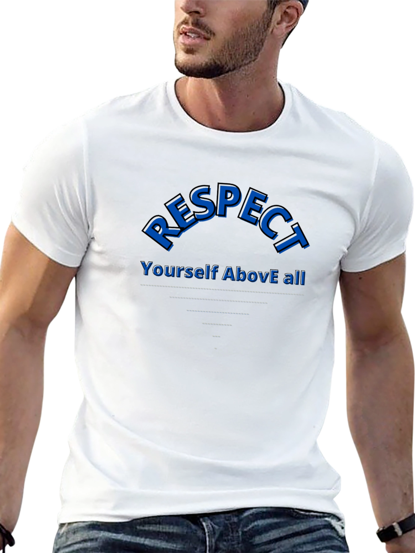 Respect Yourself T-Shirt - Motivational Design