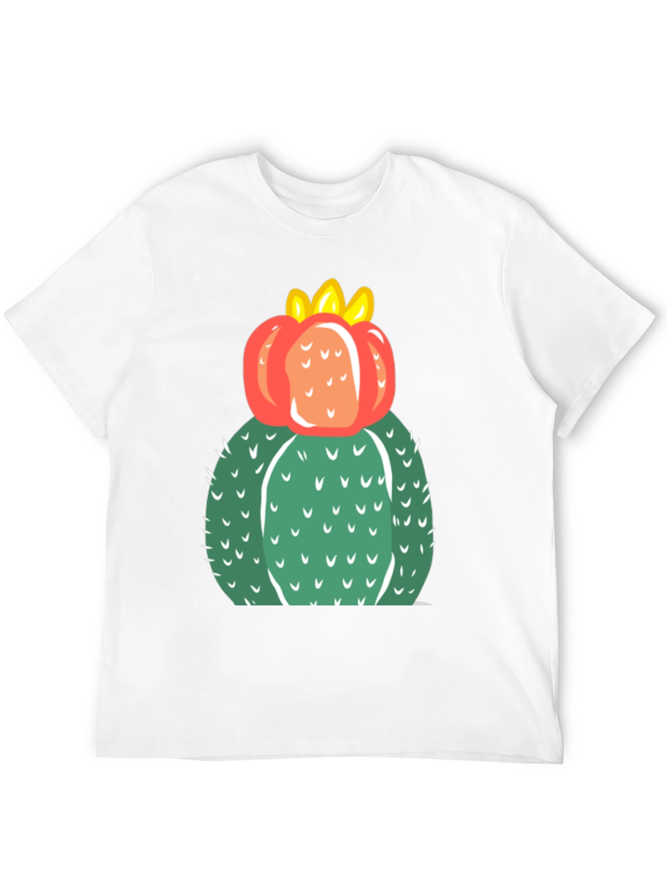 Cactus Flower Graphic Tee - Cool Desert Style