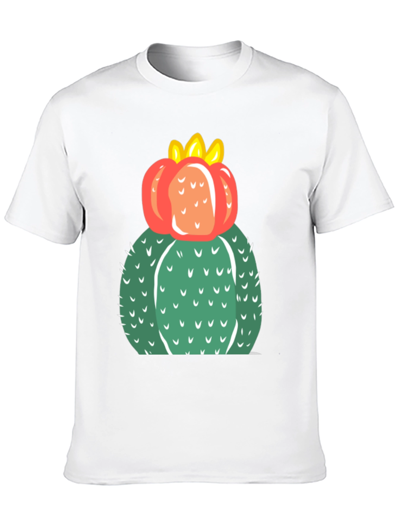 Cactus Flower Graphic Tee - Cool Desert Style
