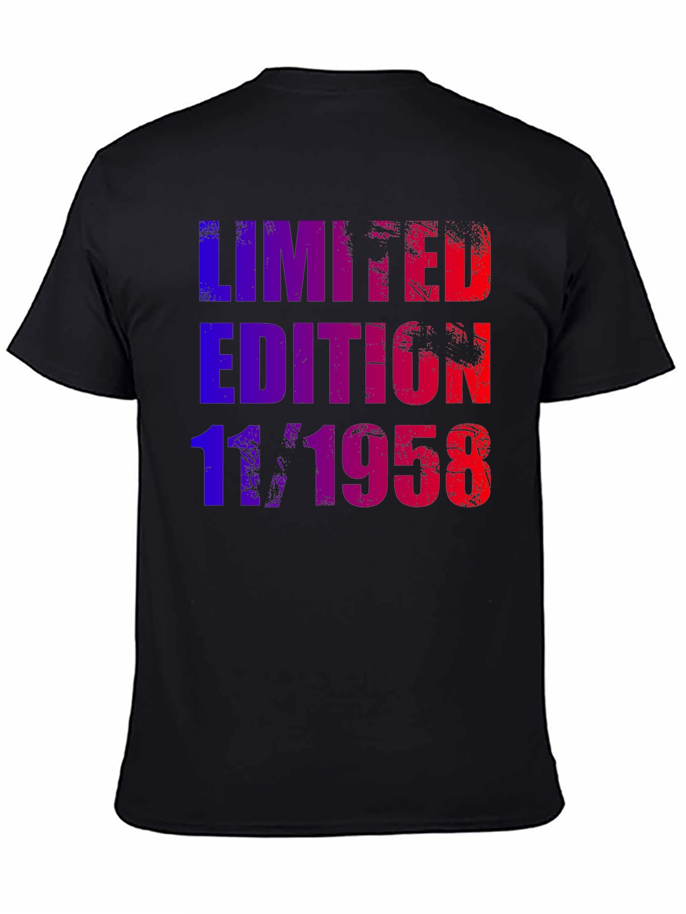 Limited Edition 11/1958 Birthday T-Shirt