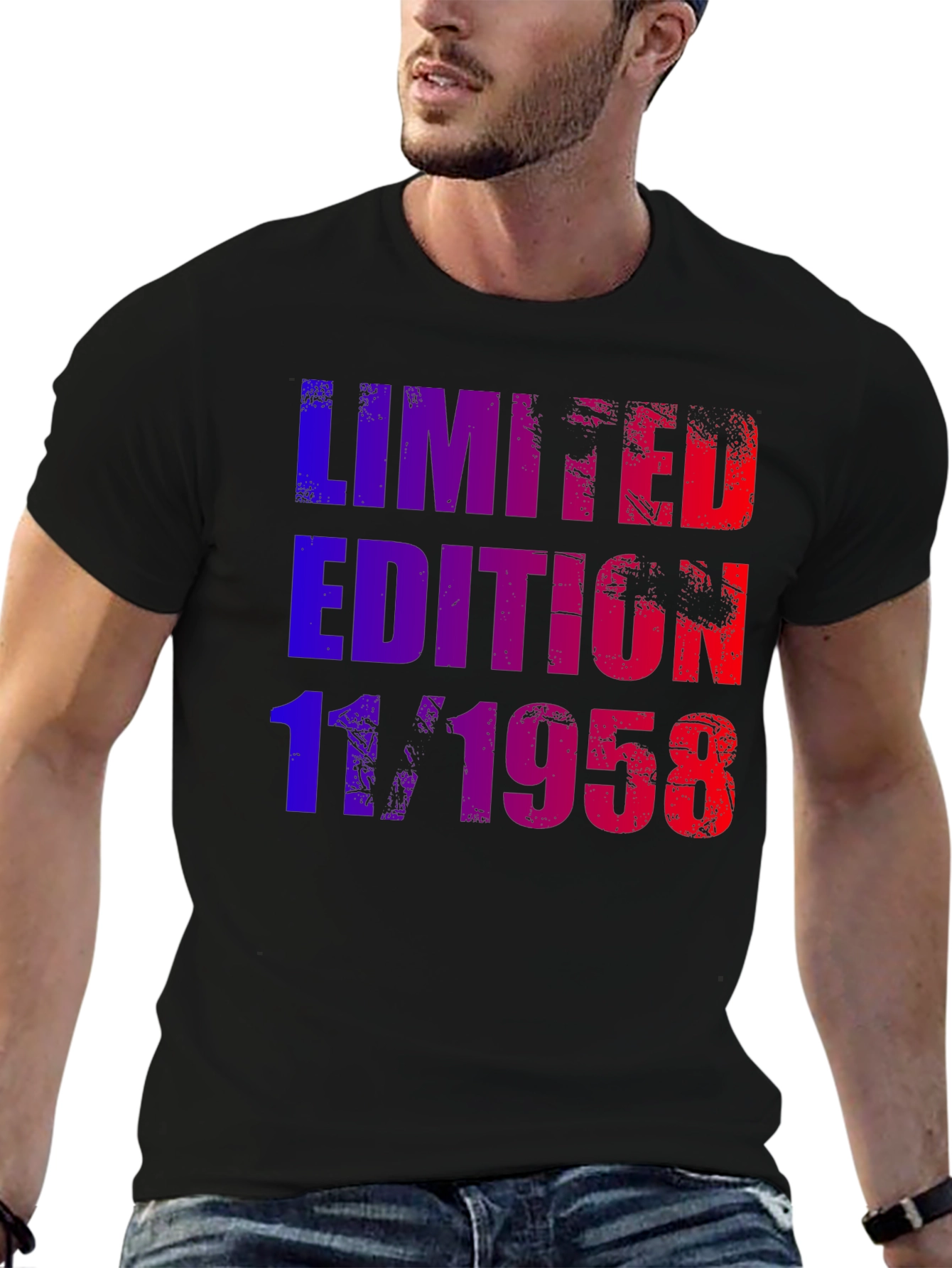 Limited Edition 11/1958 Birthday T-Shirt