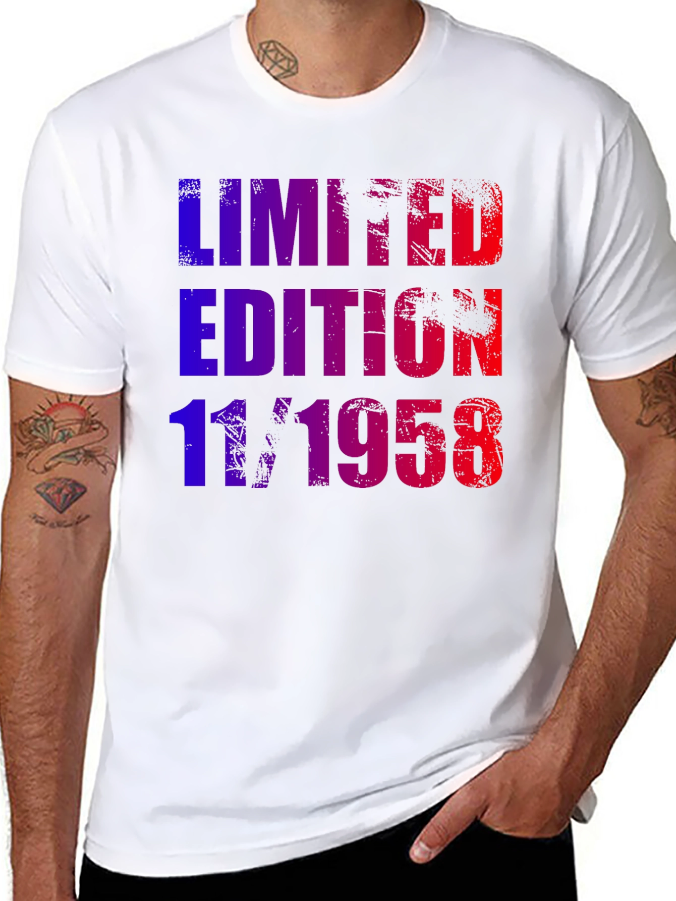 Limited Edition 11/1958 Birthday T-Shirt