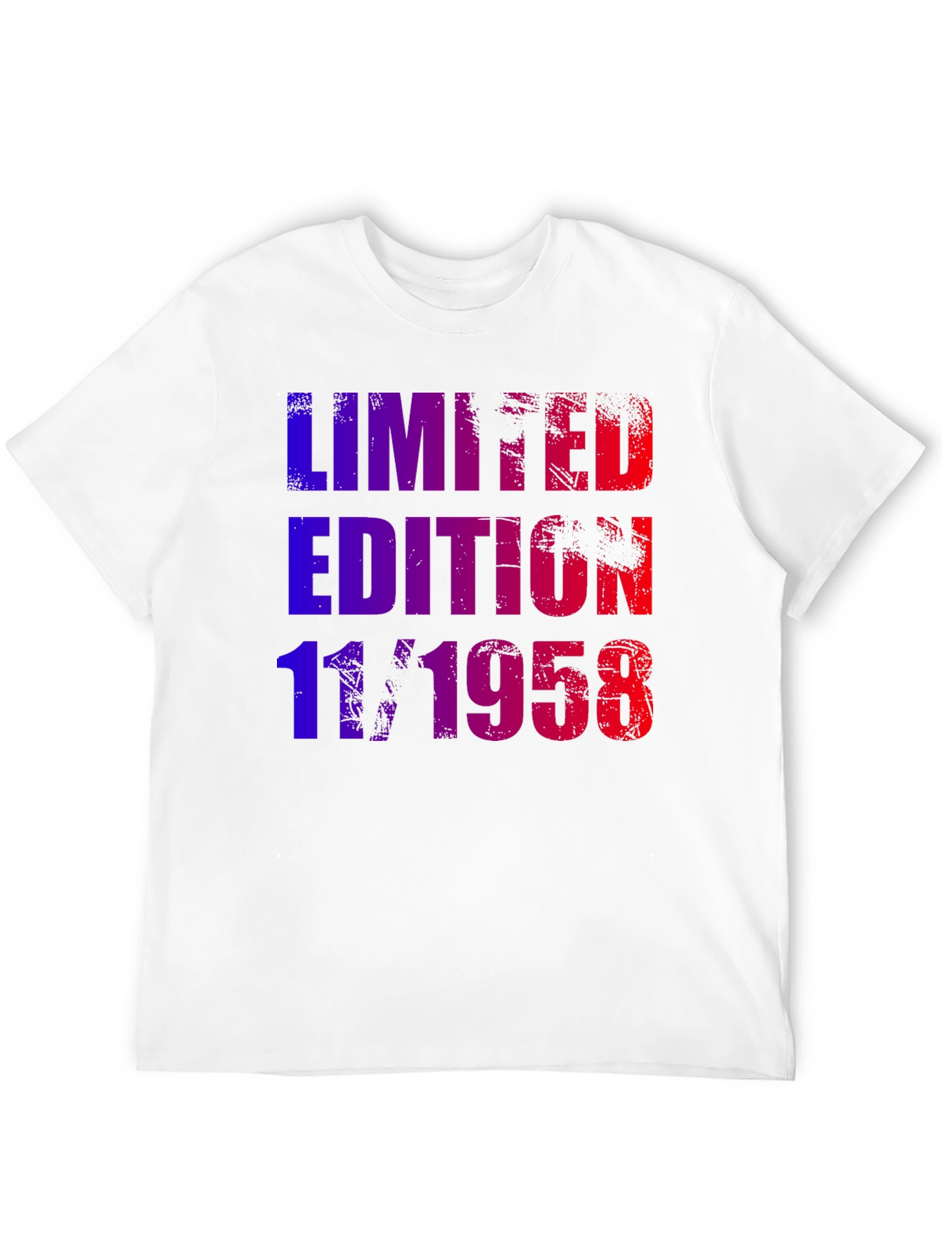 Limited Edition 11/1958 Birthday T-Shirt