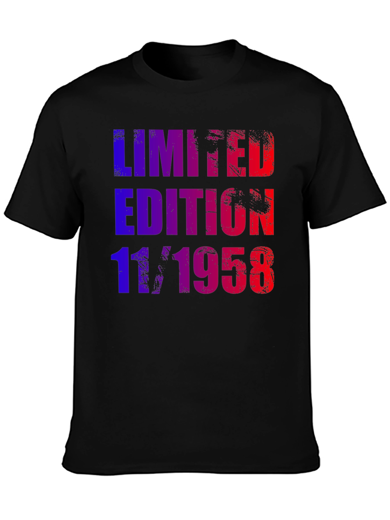 Limited Edition 11/1958 Birthday T-Shirt