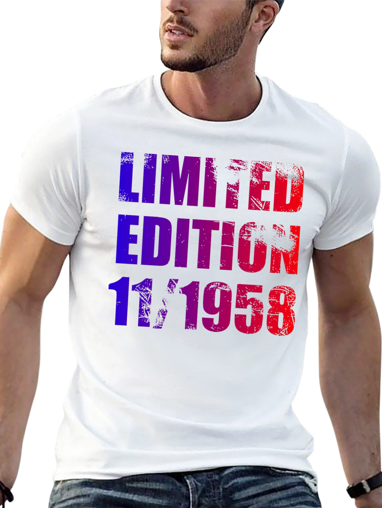 Limited Edition 11/1958 Birthday T-Shirt