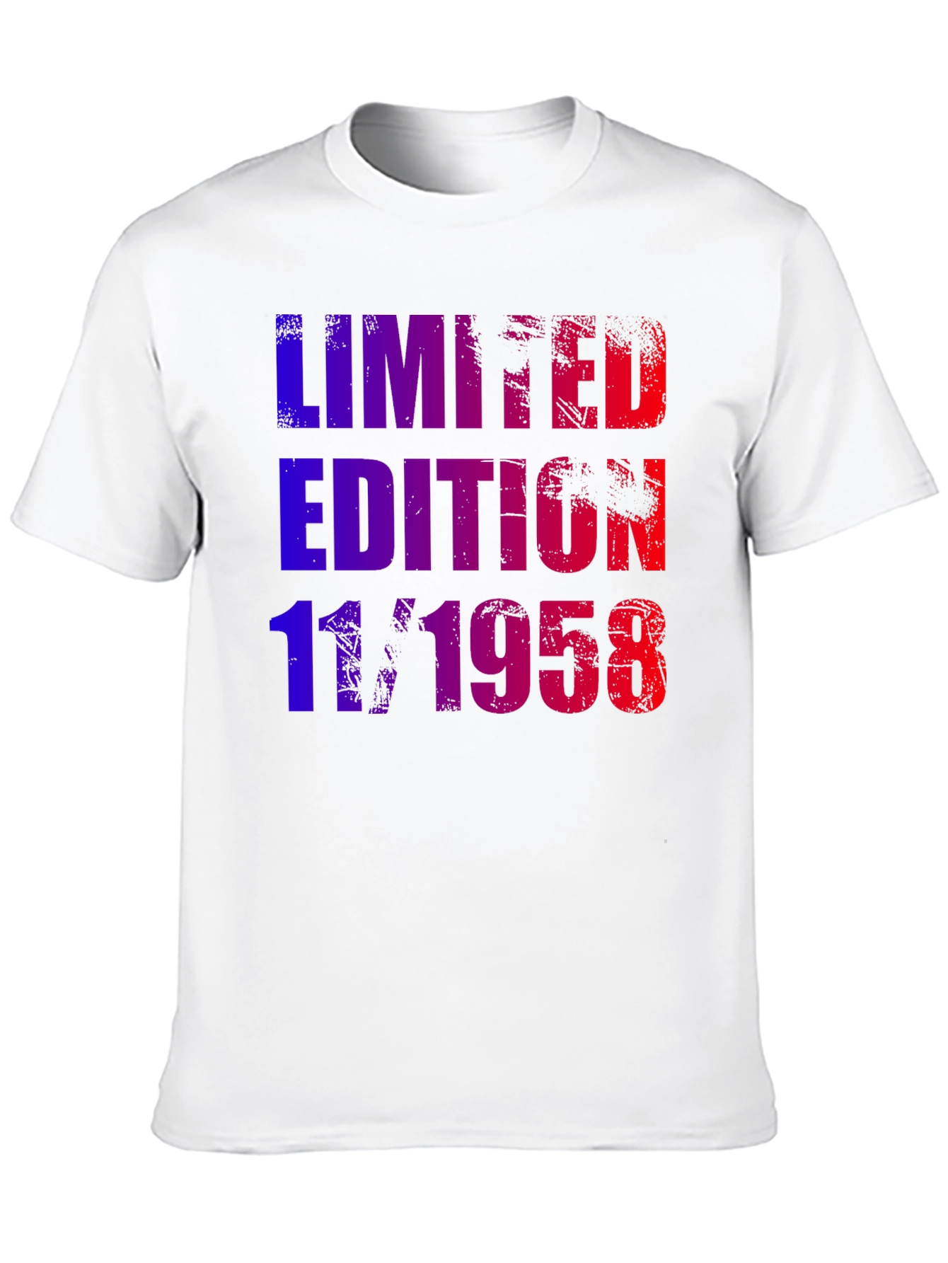 Limited Edition 11/1958 Birthday T-Shirt