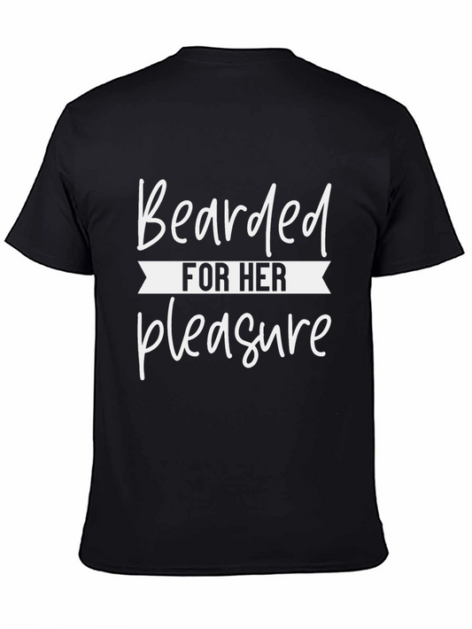 Bearded For Her Pleasure Graphic Tee