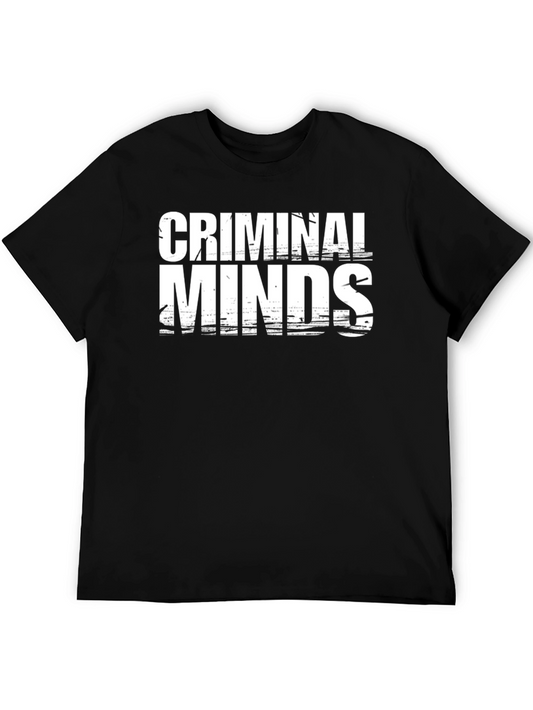 Criminal Minds Graphic T-Shirt - Black