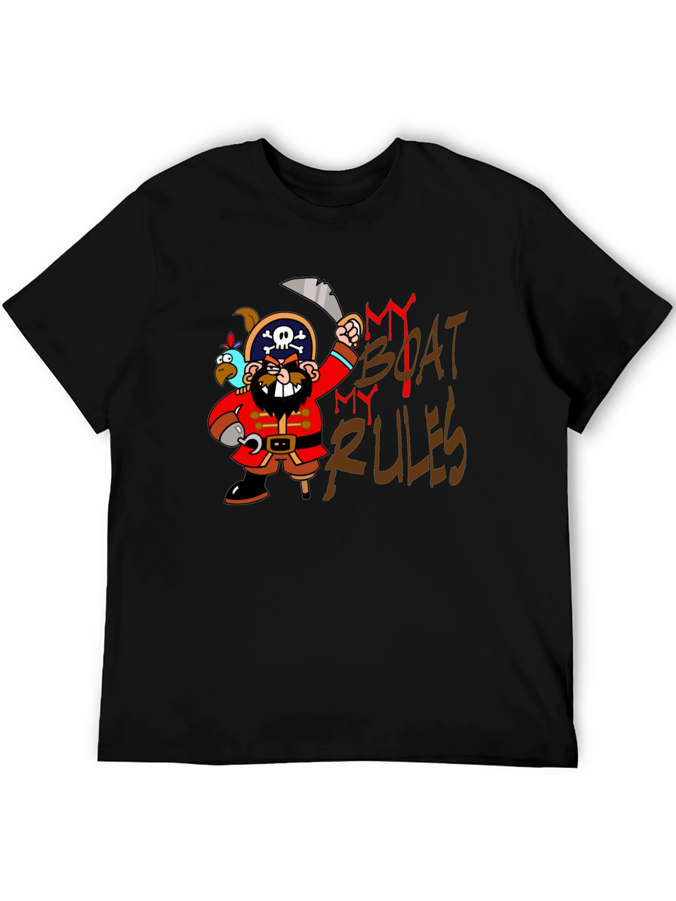 Pirate My Boat My Rules T-Shirt