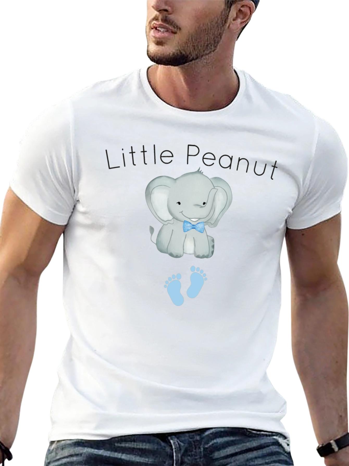Little Peanut Elephant Baby Graphic T-Shirt