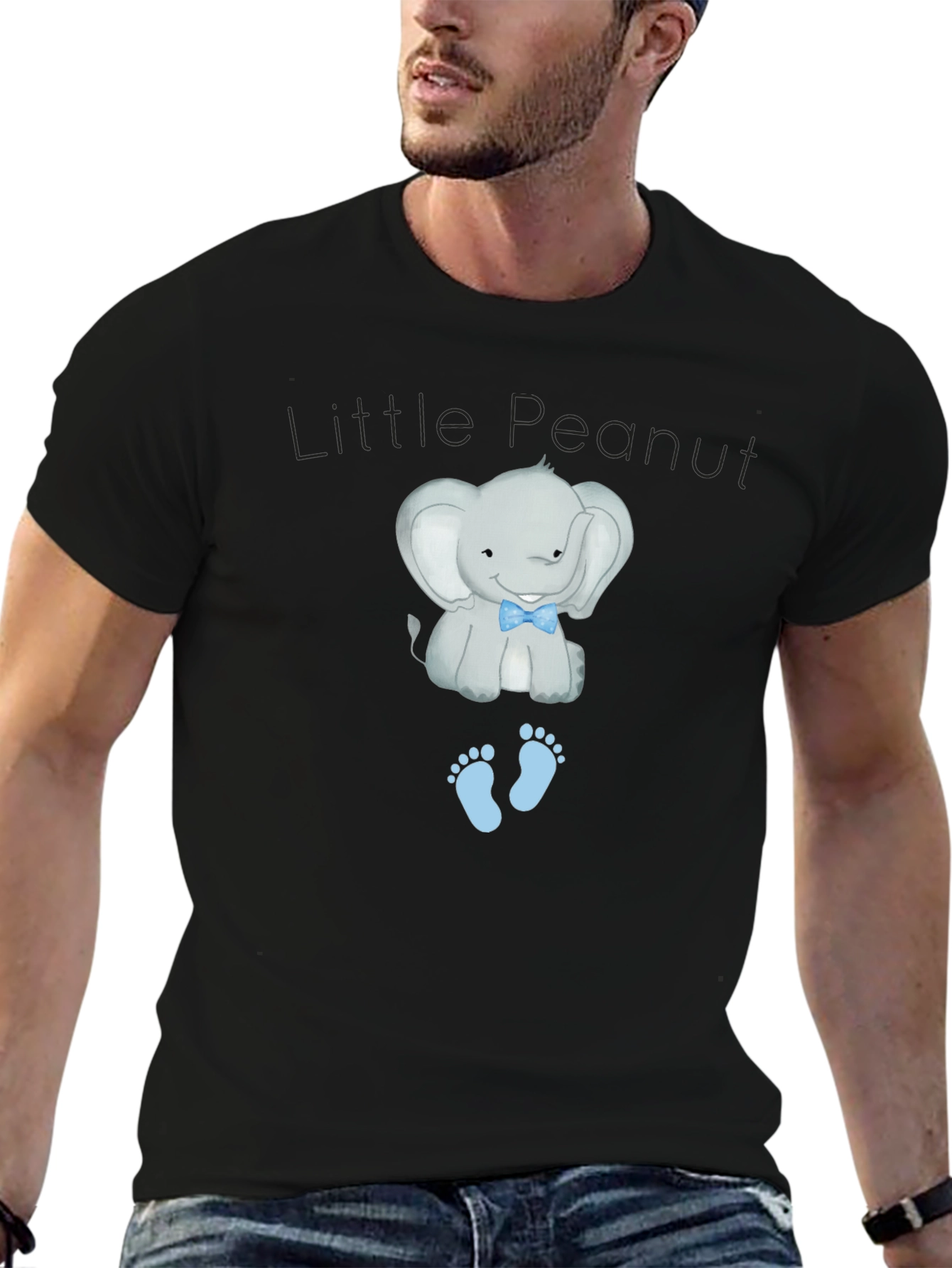 Little Peanut Elephant Baby Graphic T-Shirt