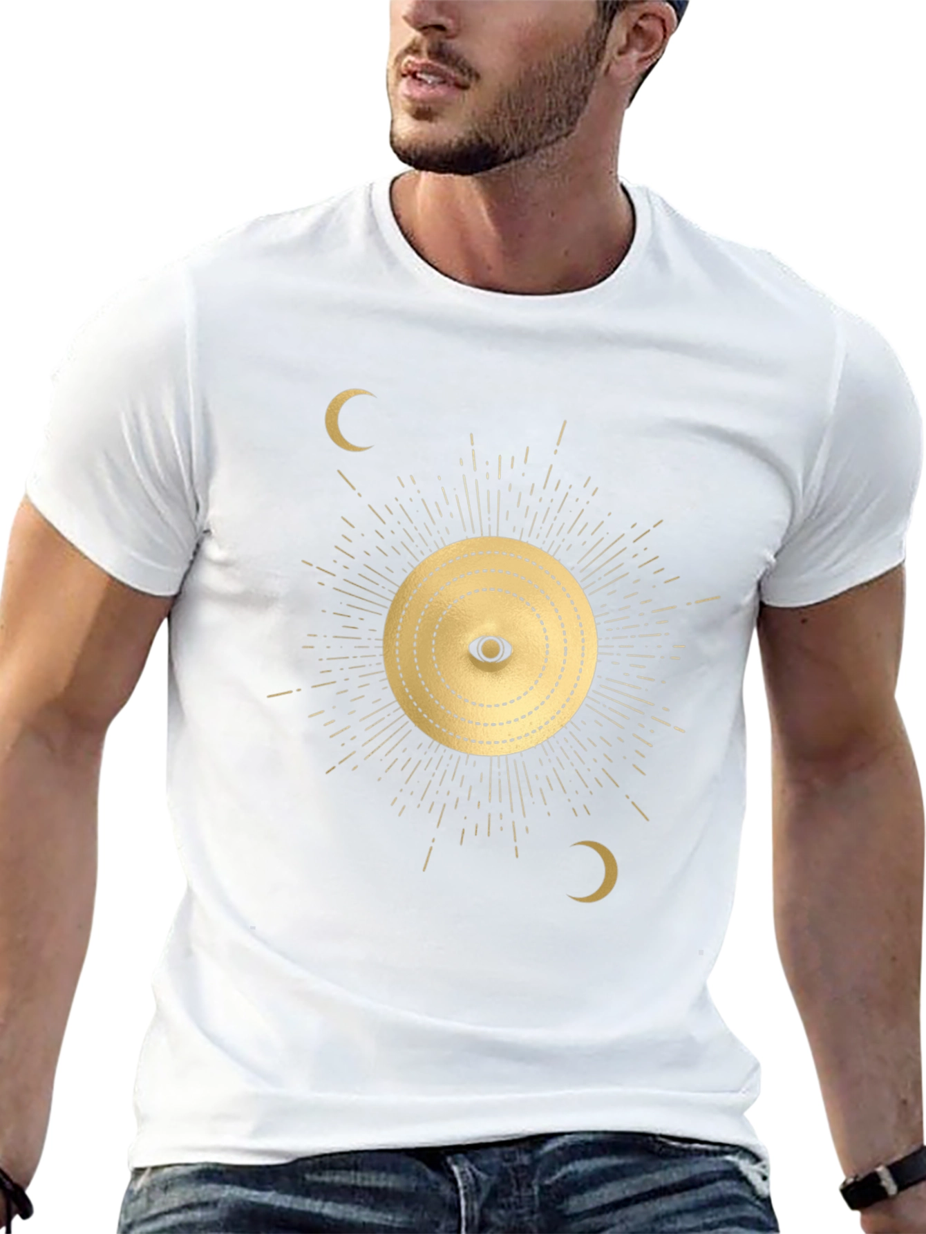 Celestial Eye Graphic T-Shirt - Stylish & Unique Design