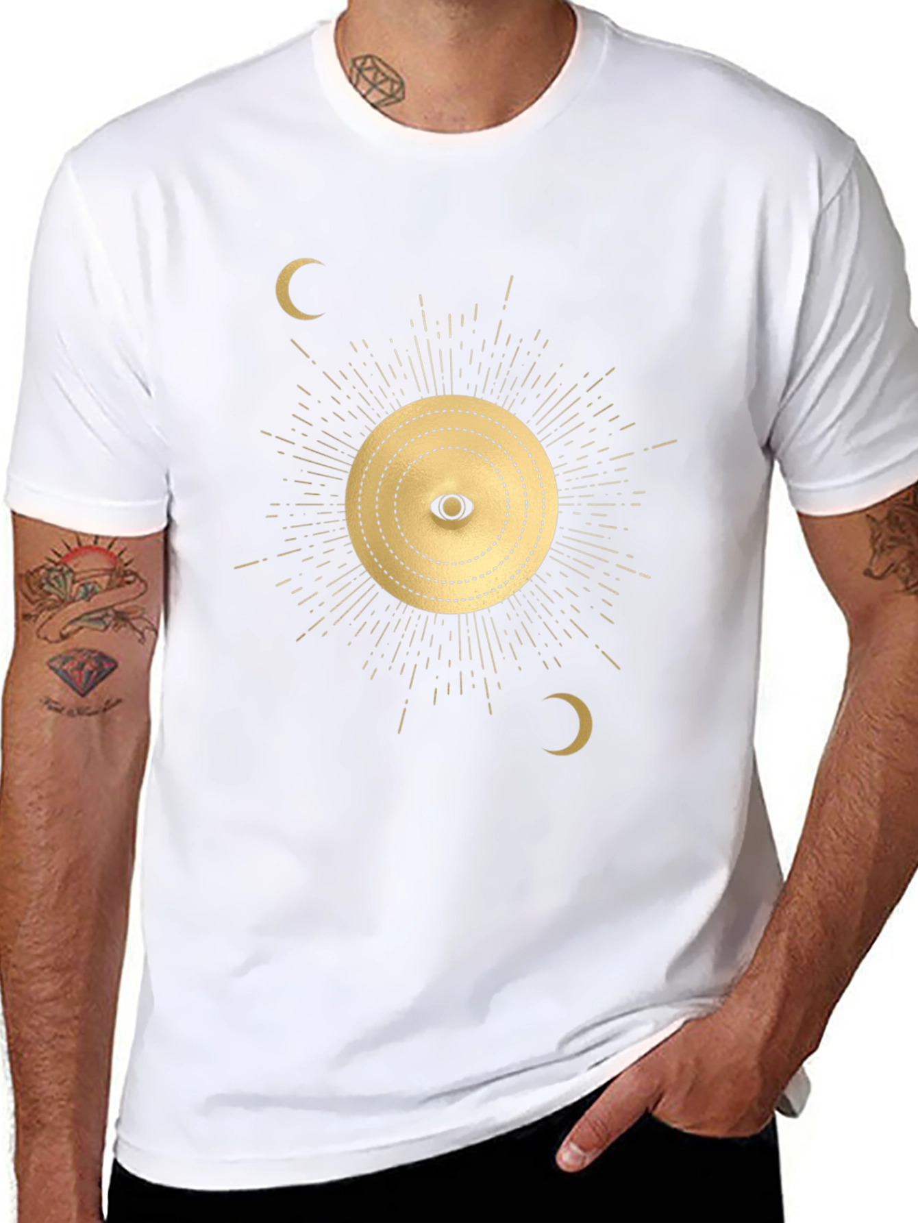 Celestial Eye Graphic T-Shirt - Stylish & Unique Design