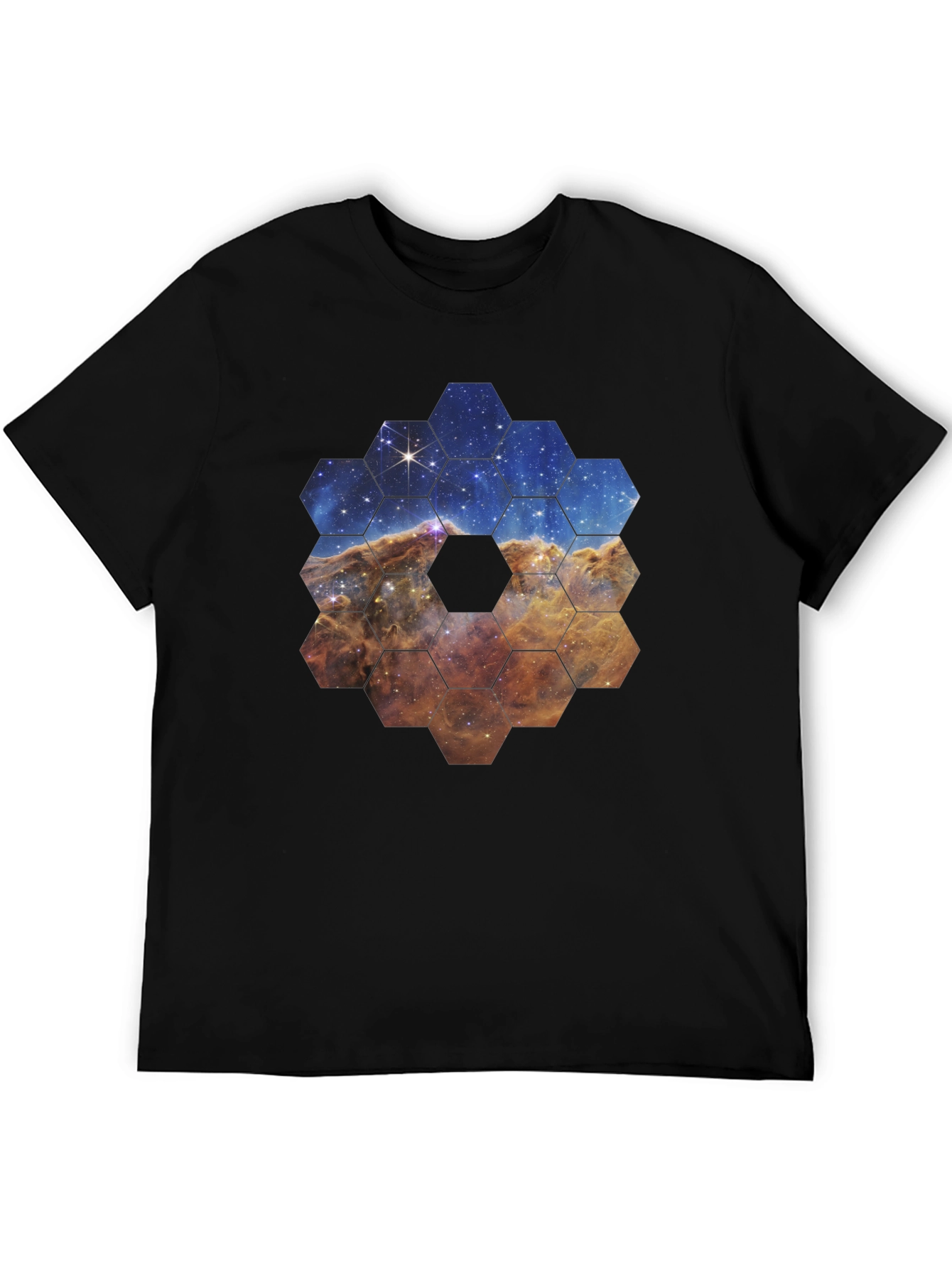 Galaxy Hexagon T-Shirt - Stylish and Unique Design