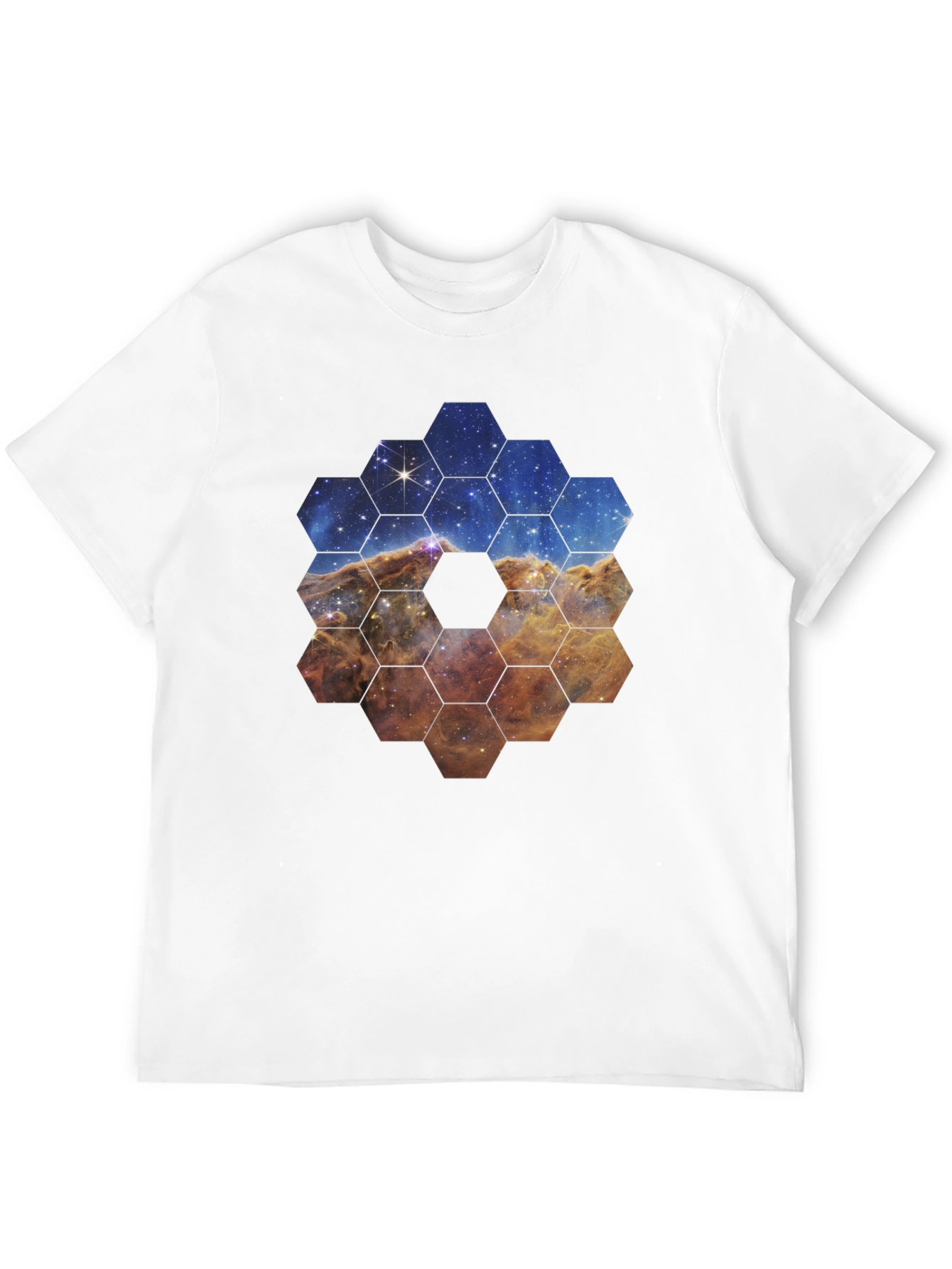 Galaxy Hexagon T-Shirt - Stylish and Unique Design