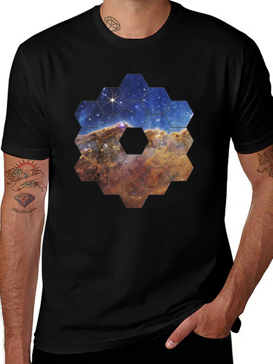 Galaxy Hexagon T-Shirt - Stylish and Unique Design