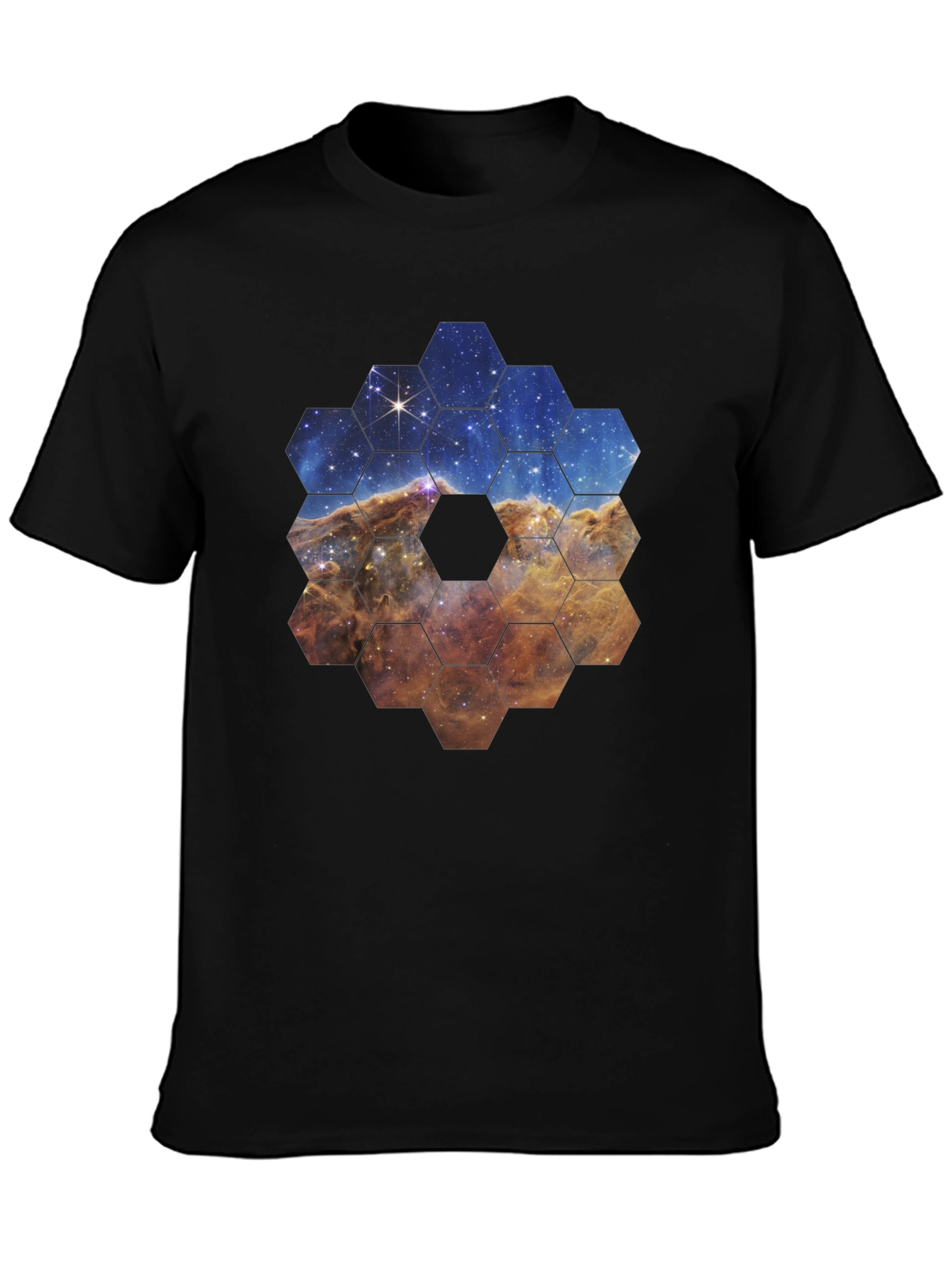 Galaxy Hexagon T-Shirt - Stylish and Unique Design