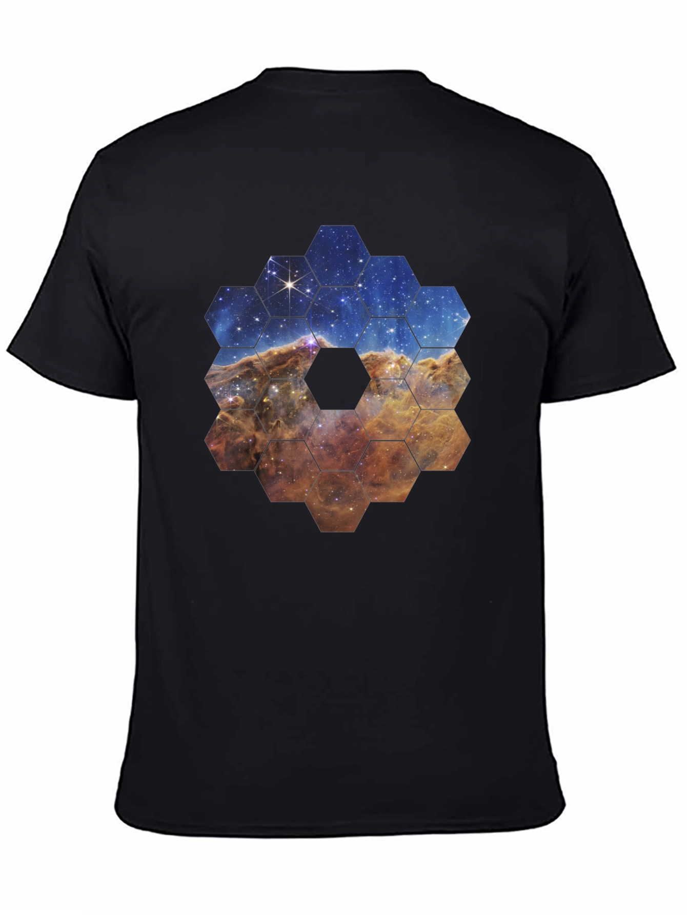 Galaxy Hexagon T-Shirt - Stylish and Unique Design