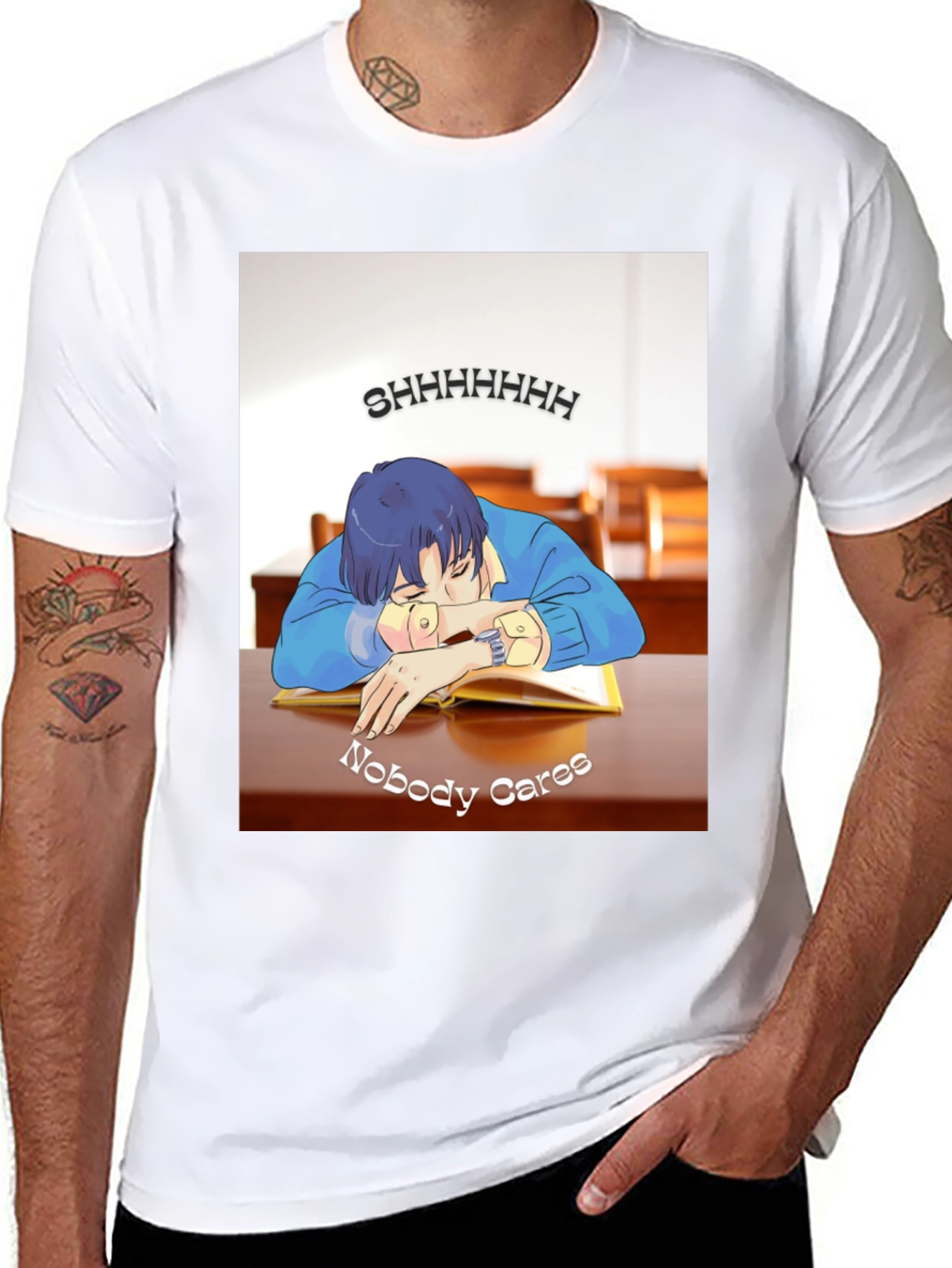Shhhhhh Nobody Cares T-Shirt