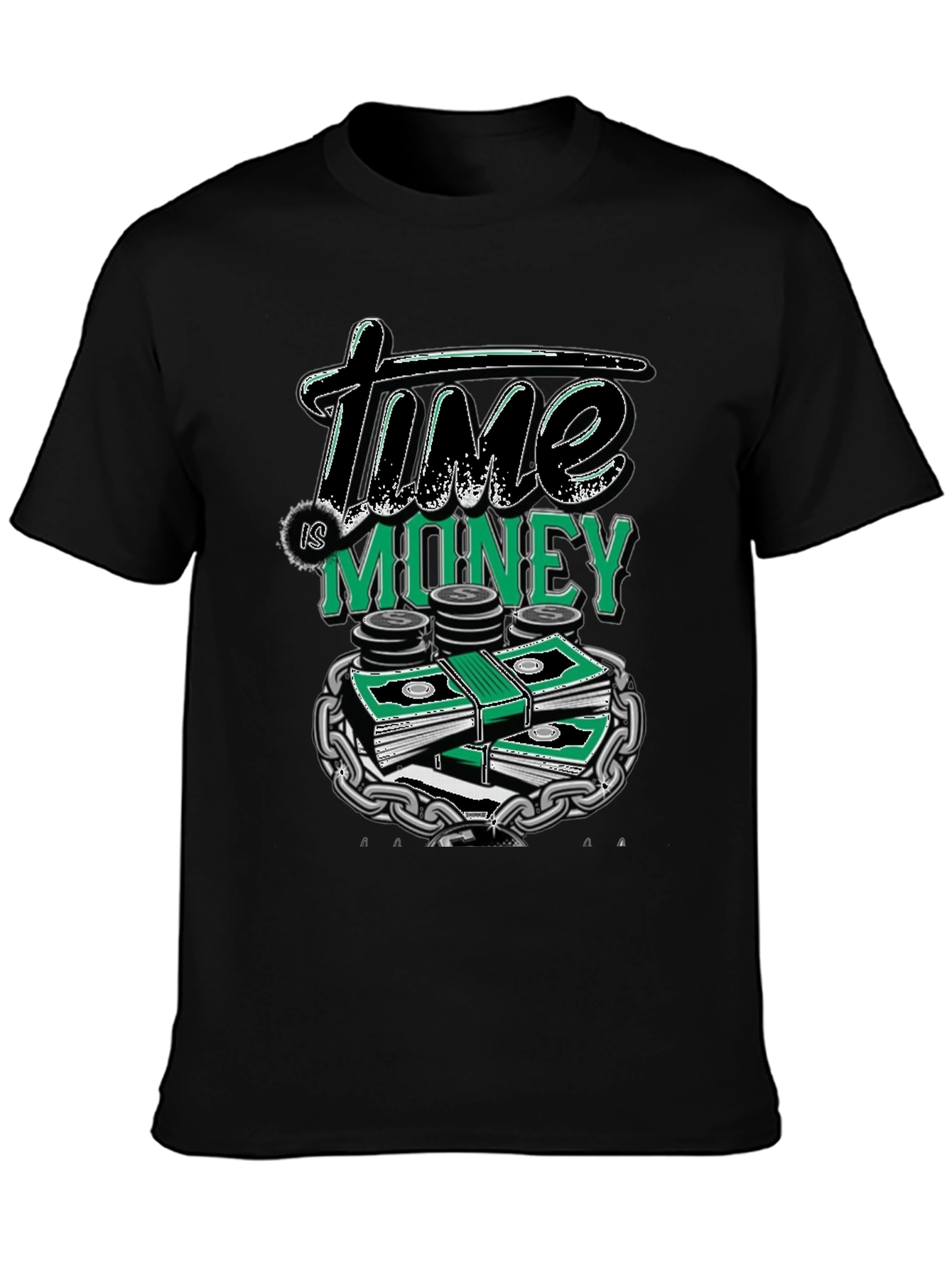 Time is Money Graphic T-Shirt