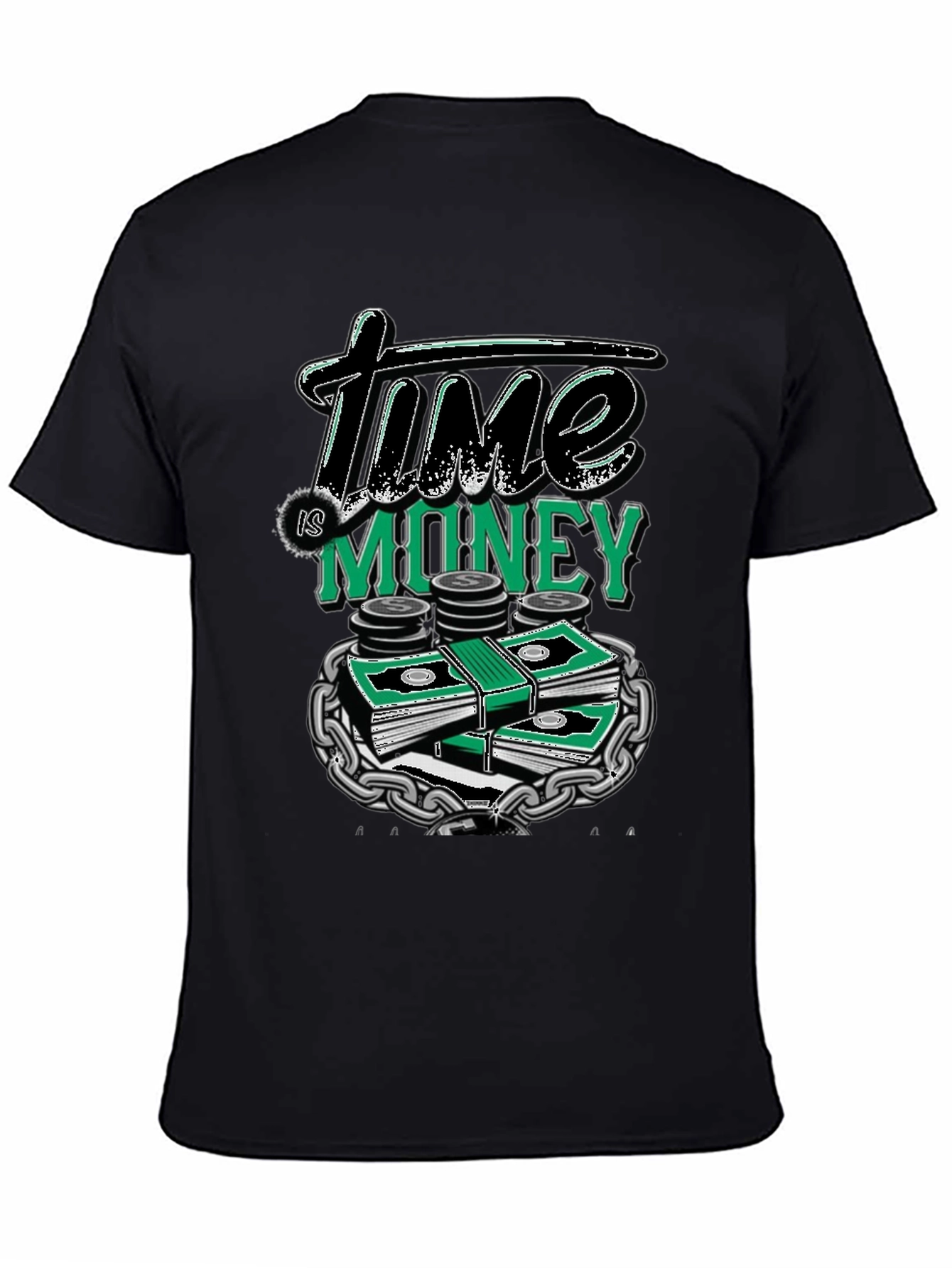 Time is Money Graphic T-Shirt
