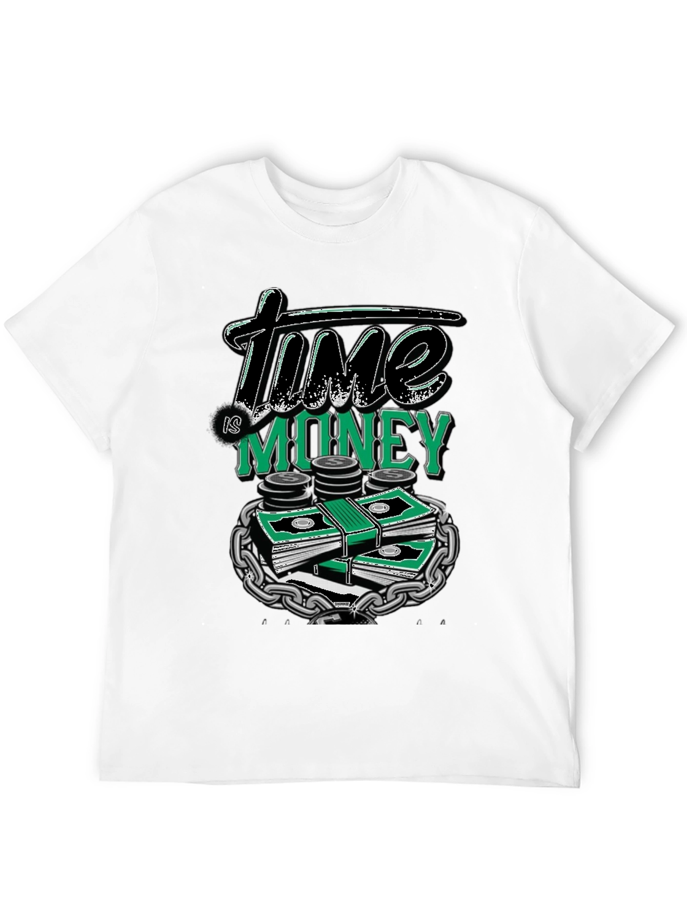Time is Money Graphic T-Shirt