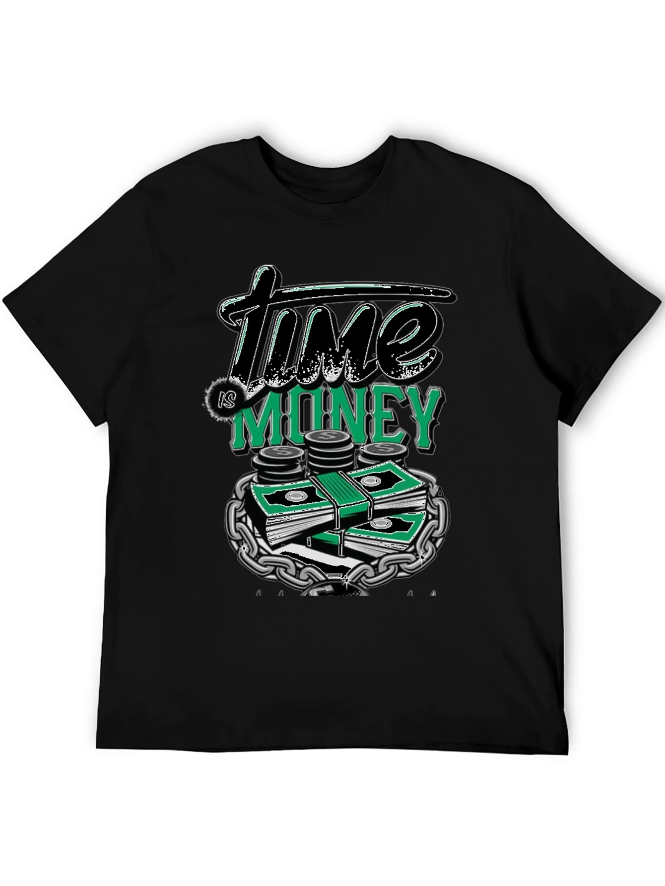 Time is Money Graphic T-Shirt
