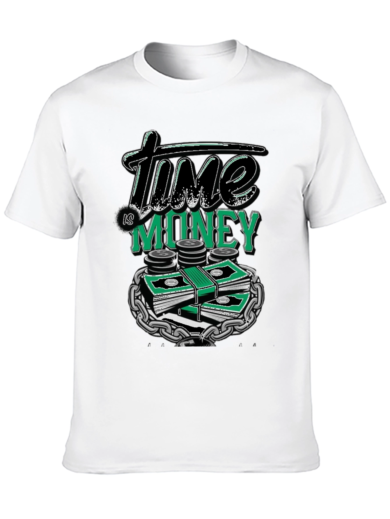 Time is Money Graphic T-Shirt