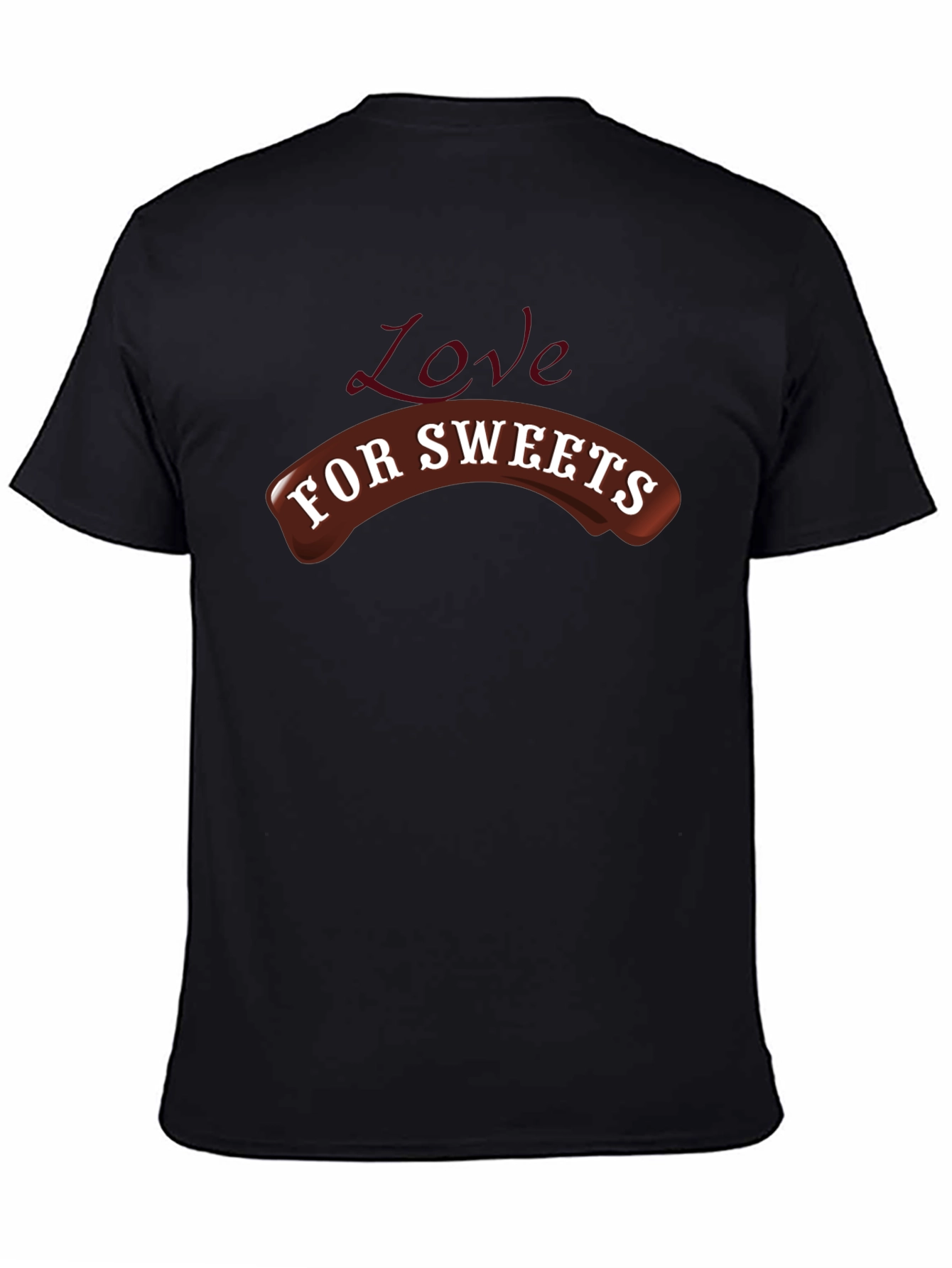 Love for Sweets Black T-Shirt